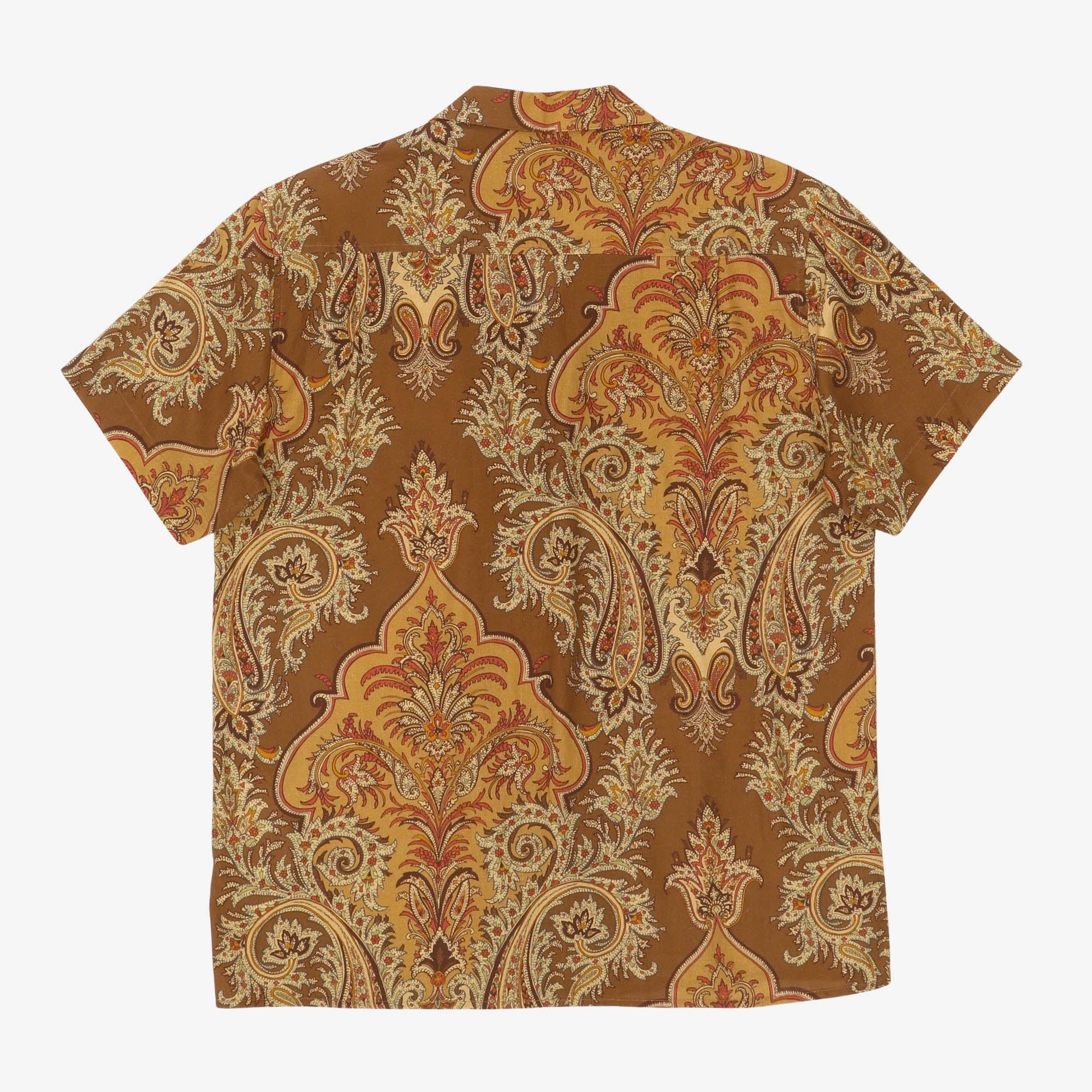 SS Malick Paisley Print Shirt - Image 2