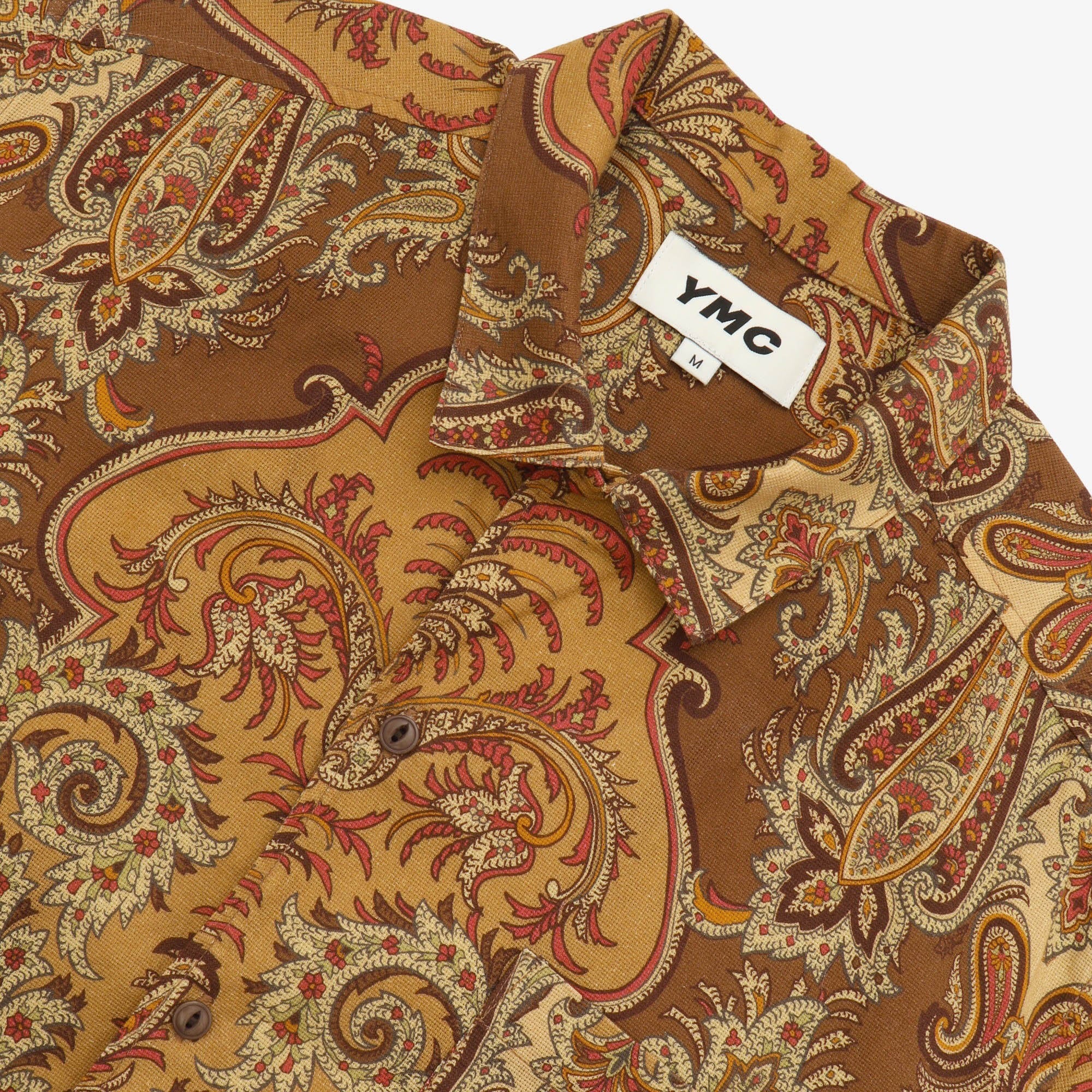 SS Malick Paisley Print Shirt - Image 3
