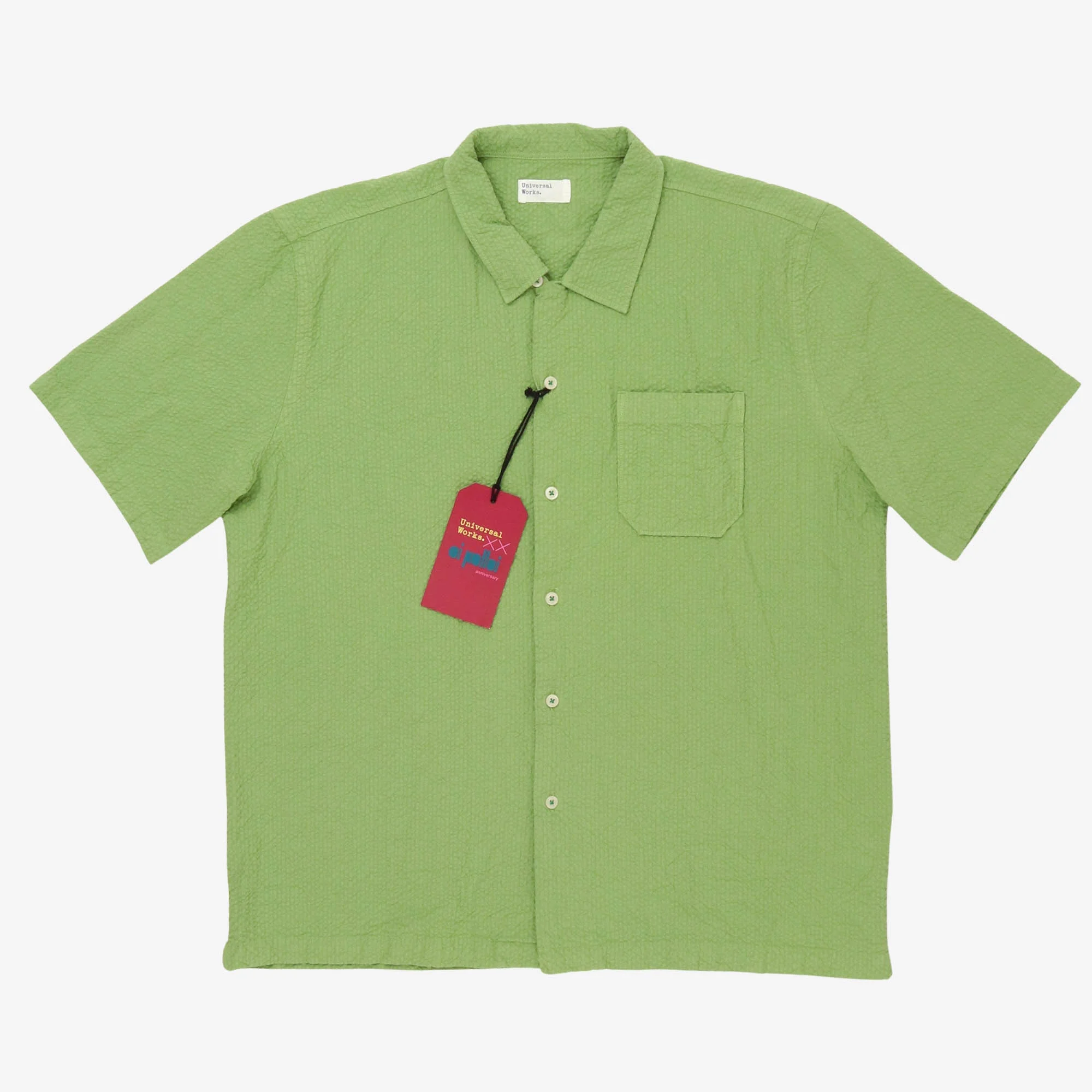 Oi Polloi SS Seersucker Shirt