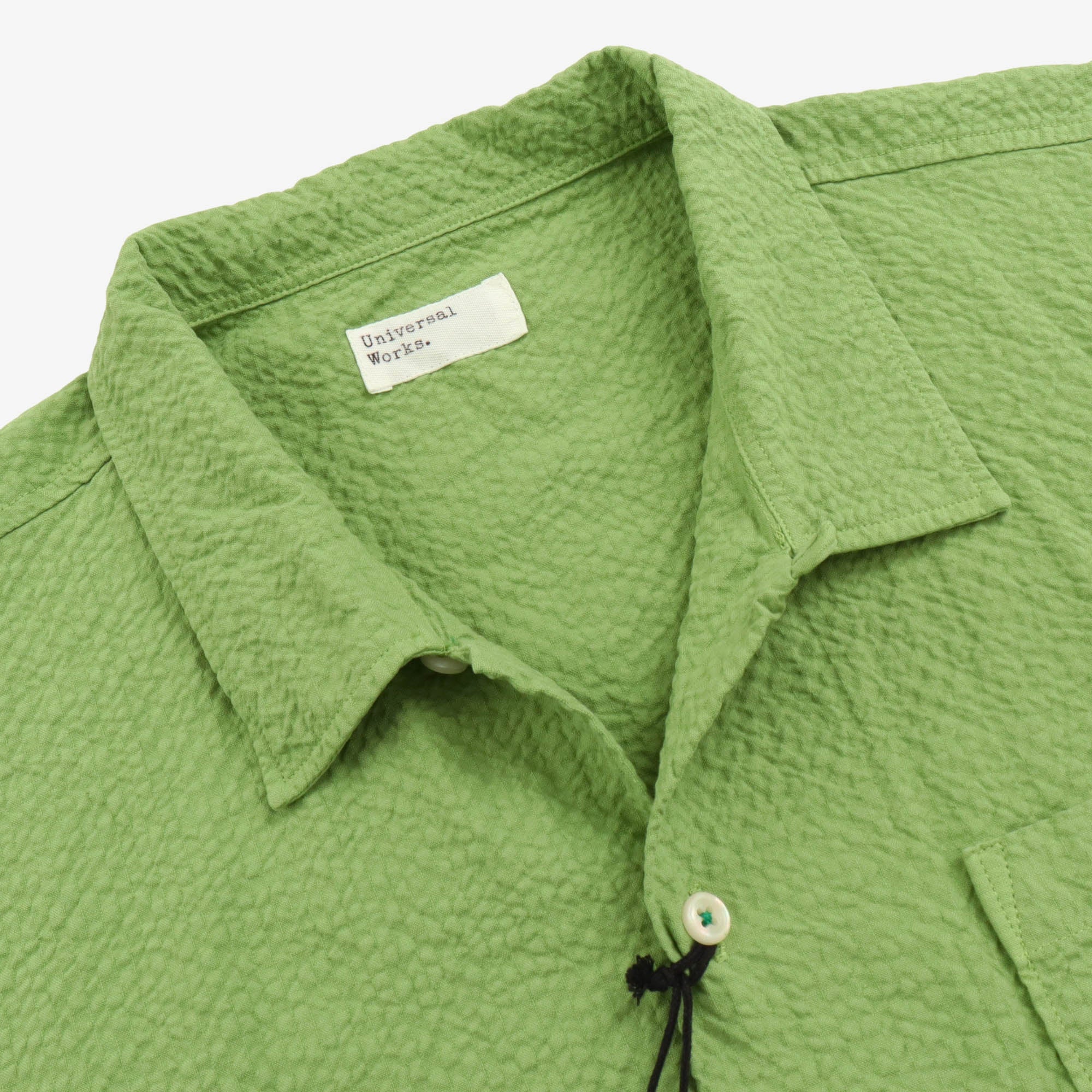 Oi Polloi SS Seersucker Shirt - Image 3