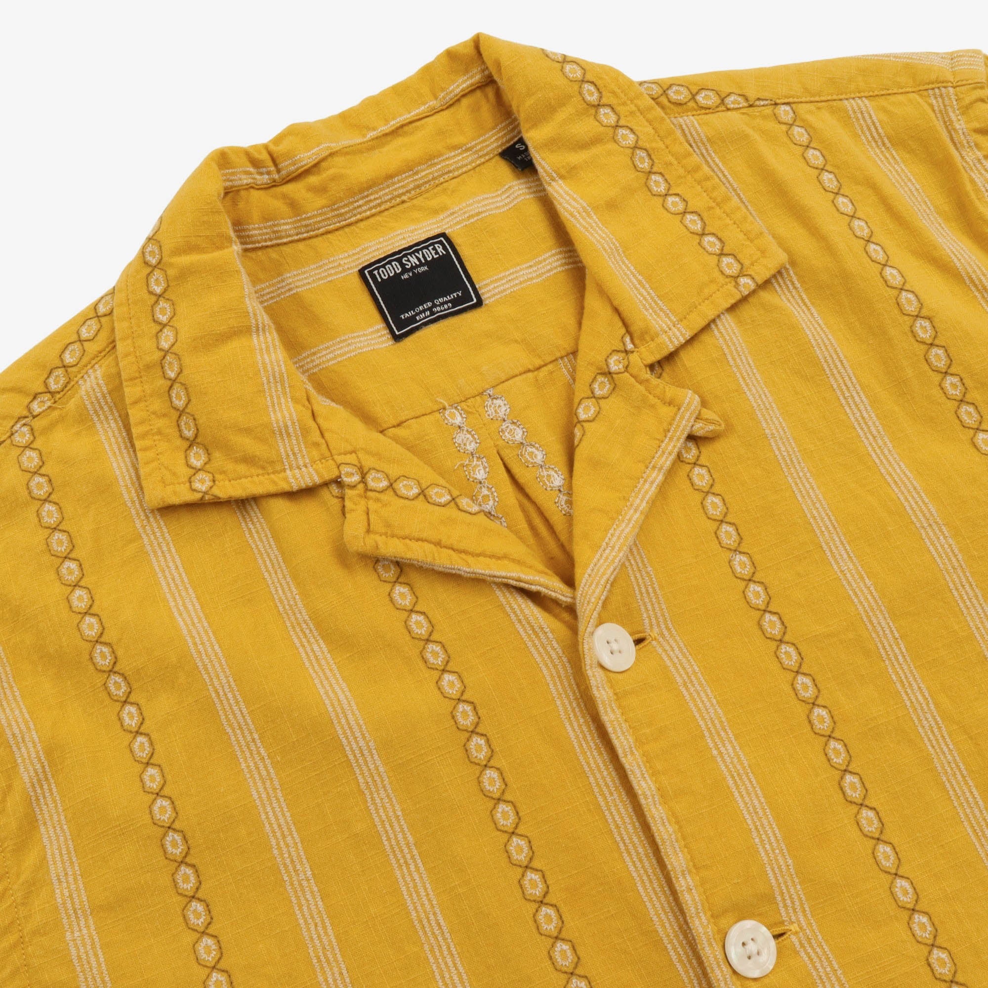 SS Stripe Camp Shirt - Image 3