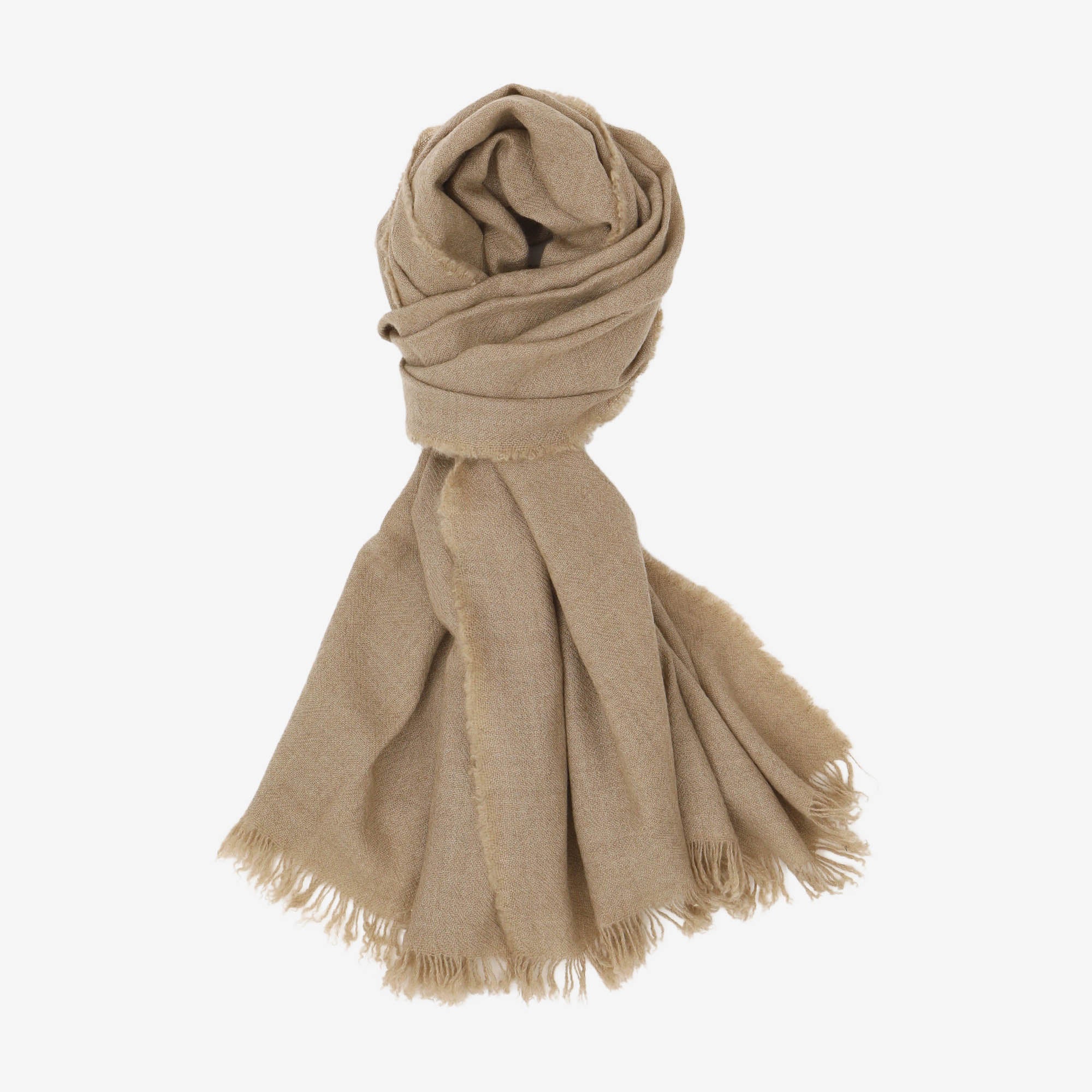 Staffa Solid Cashmere Silk Scarf - Image 2