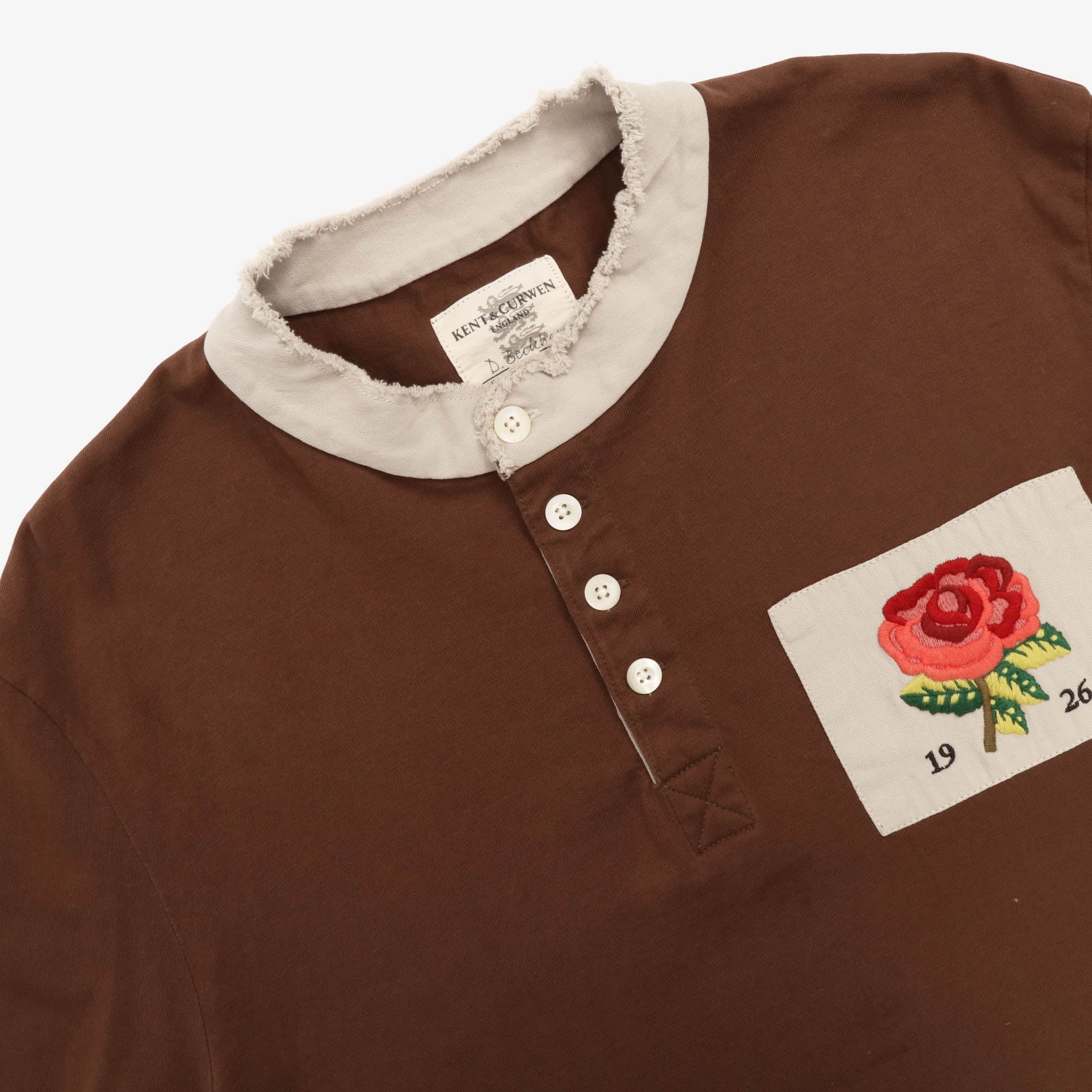 Stokes Rose Rugby Shirt (David Beckham) - Image 3