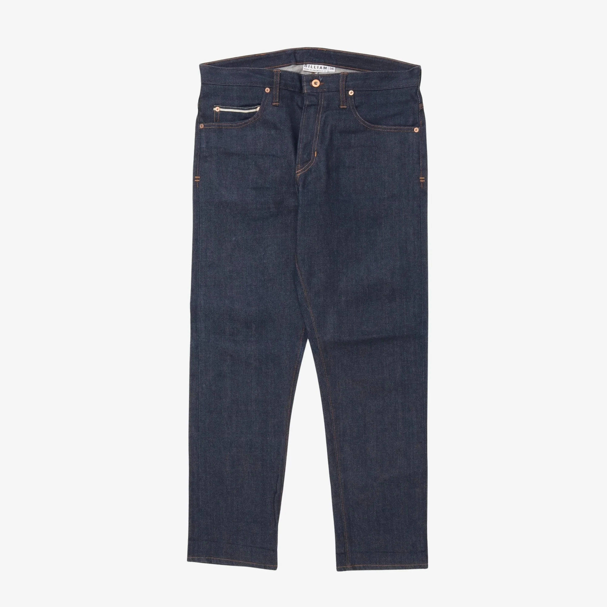 Straight Selvedge Denim (36W x 31L)