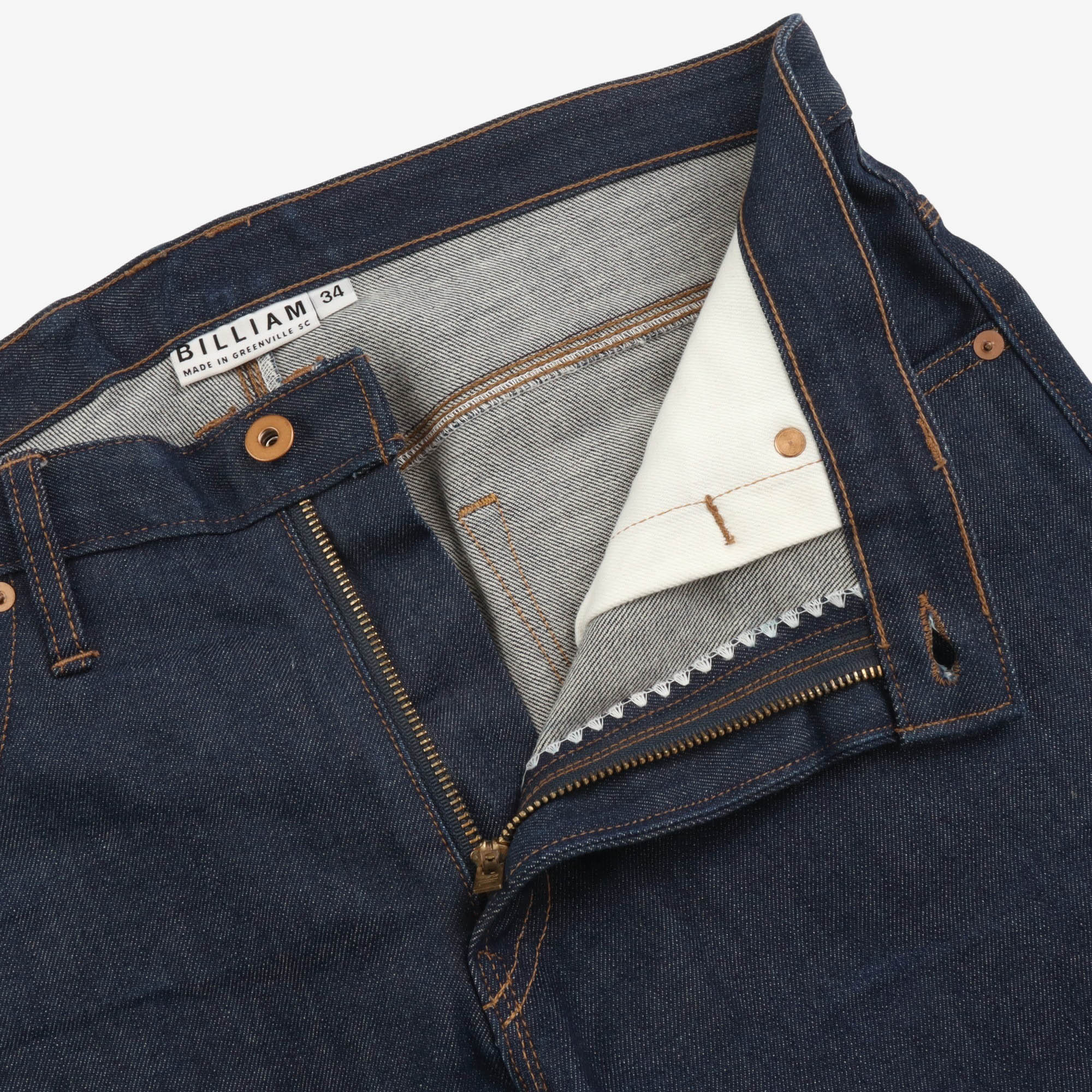Straight Selvedge Denim (36W x 31L) - Image 3
