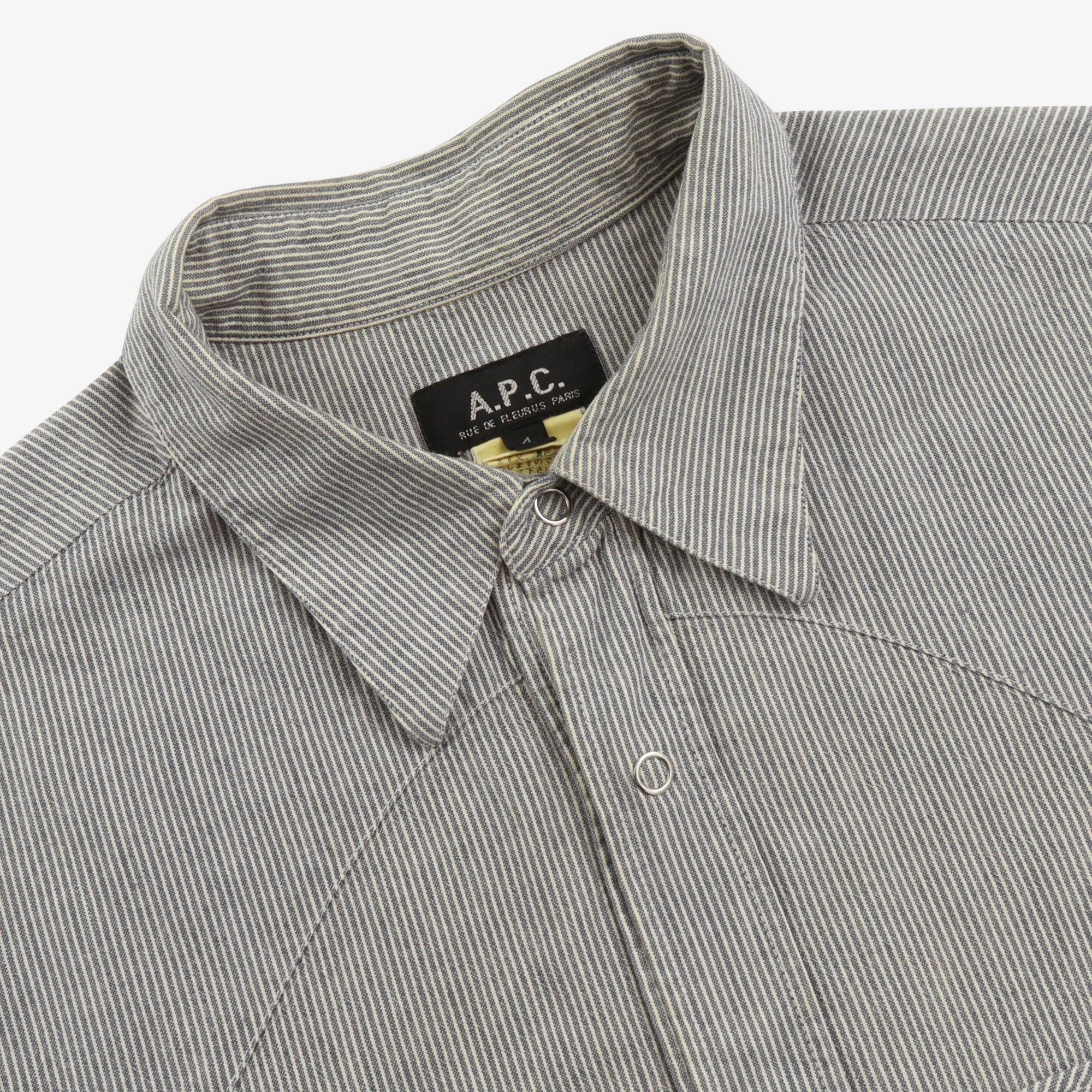 Stripe Western Shirt - Image 4