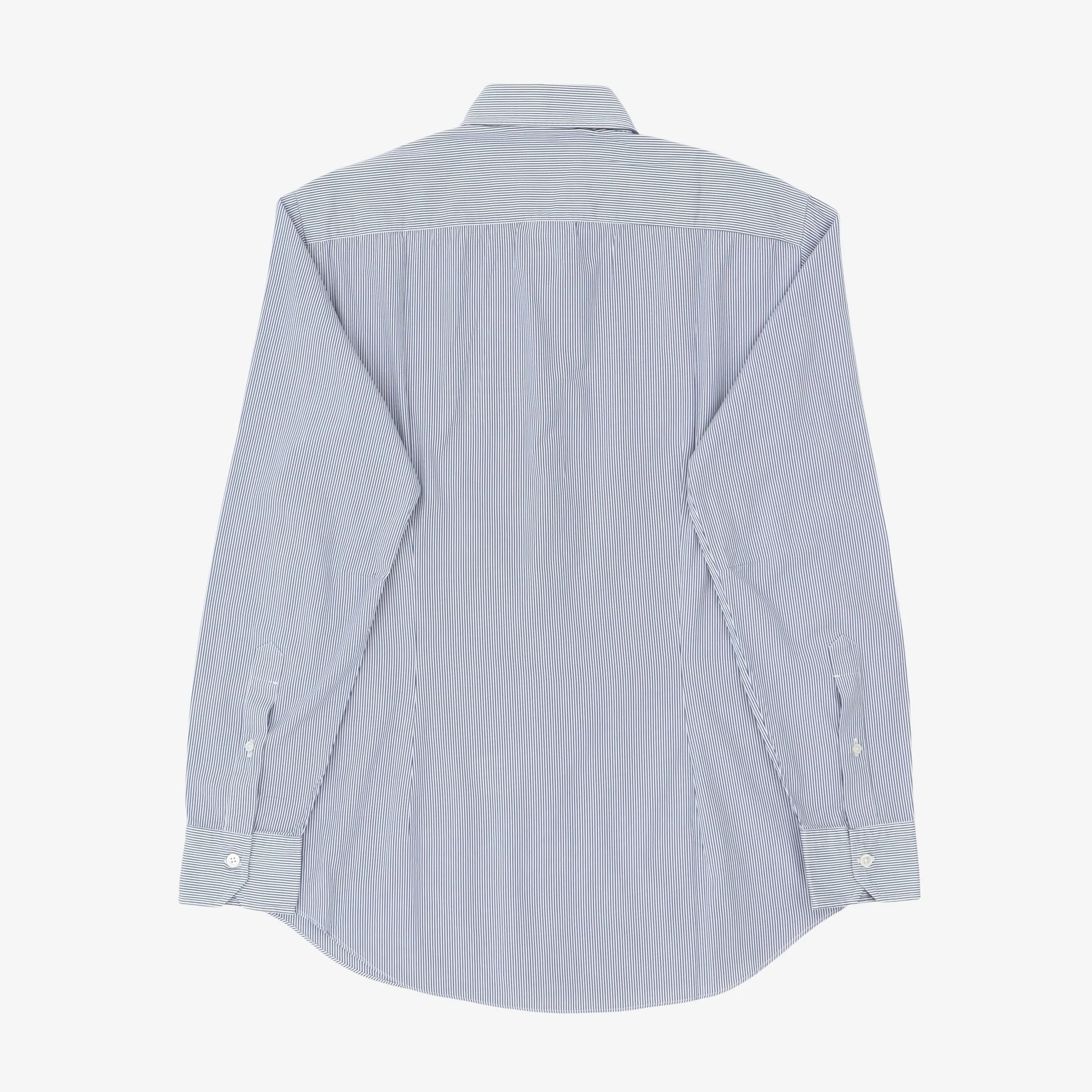 Striped Classic Slim Shirt - Image 2