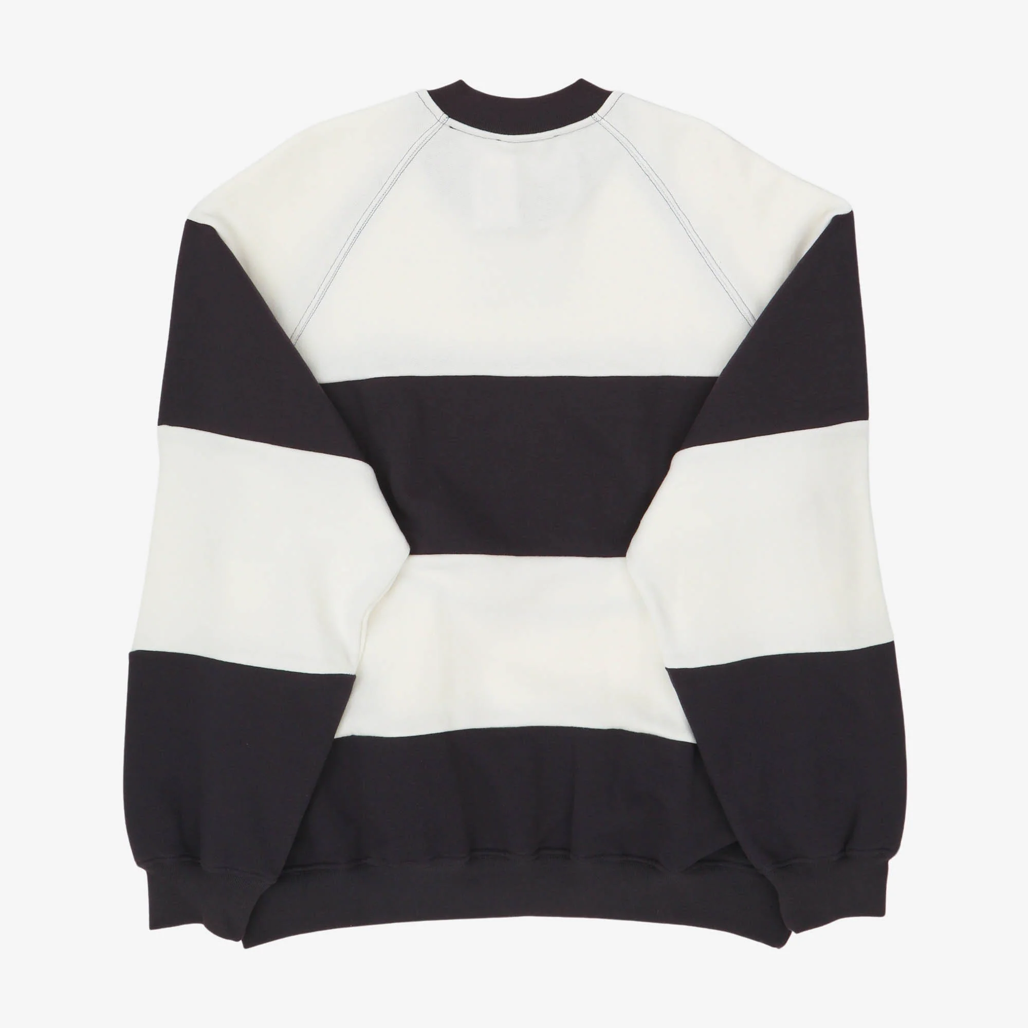 Striped Crewneck Sweatshirt - Image 2