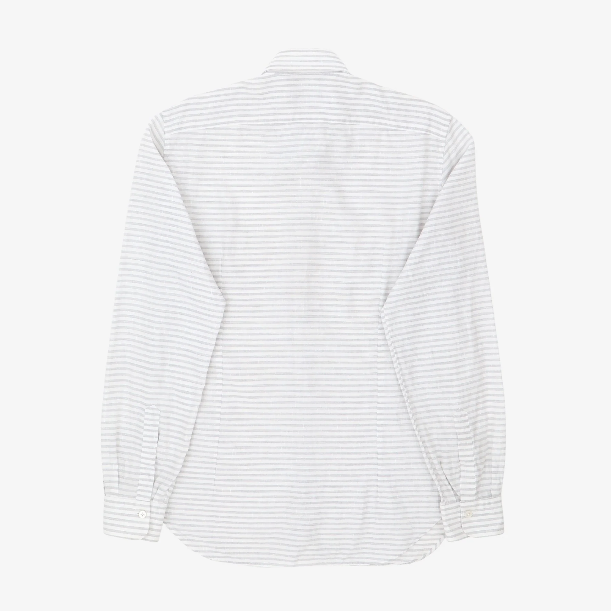 Striped Linen Blend Shirt - Image 2