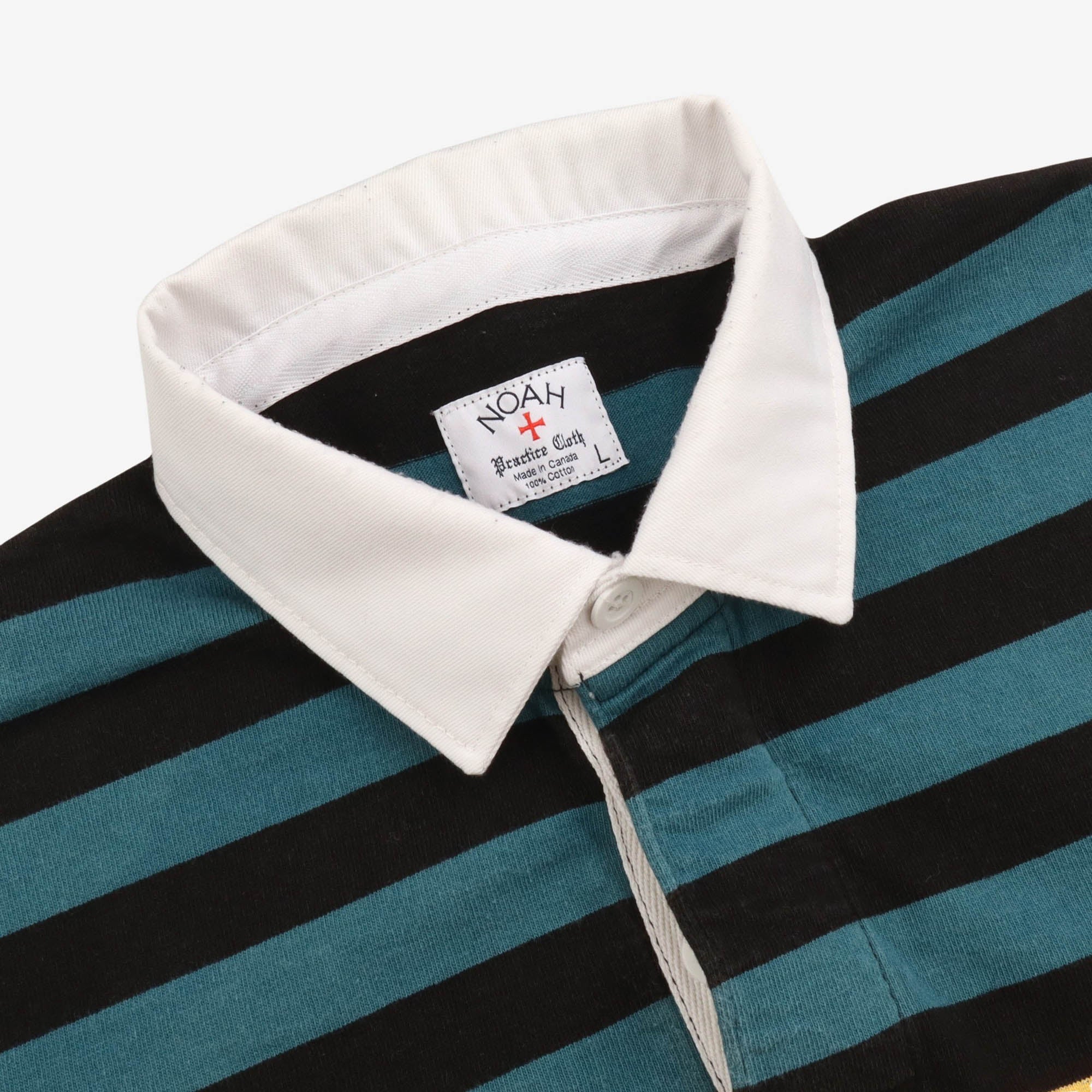 Striped Rugby Polo - Image 3