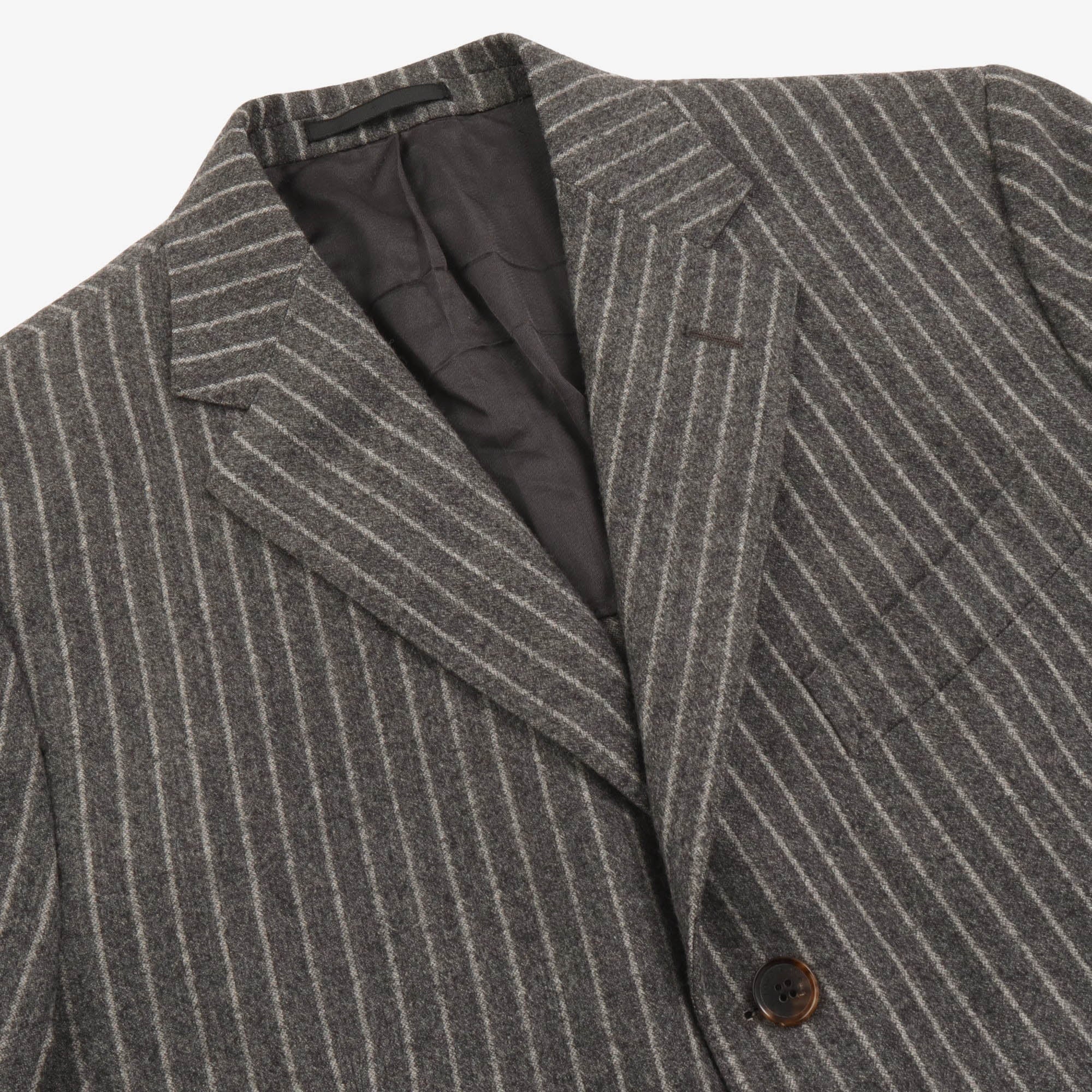 Striped Wool Jacket - Image 3