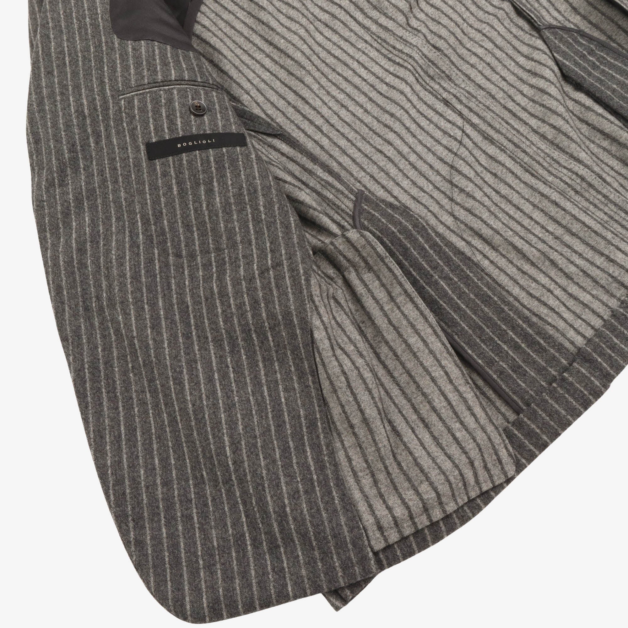Striped Wool Jacket - Image 4