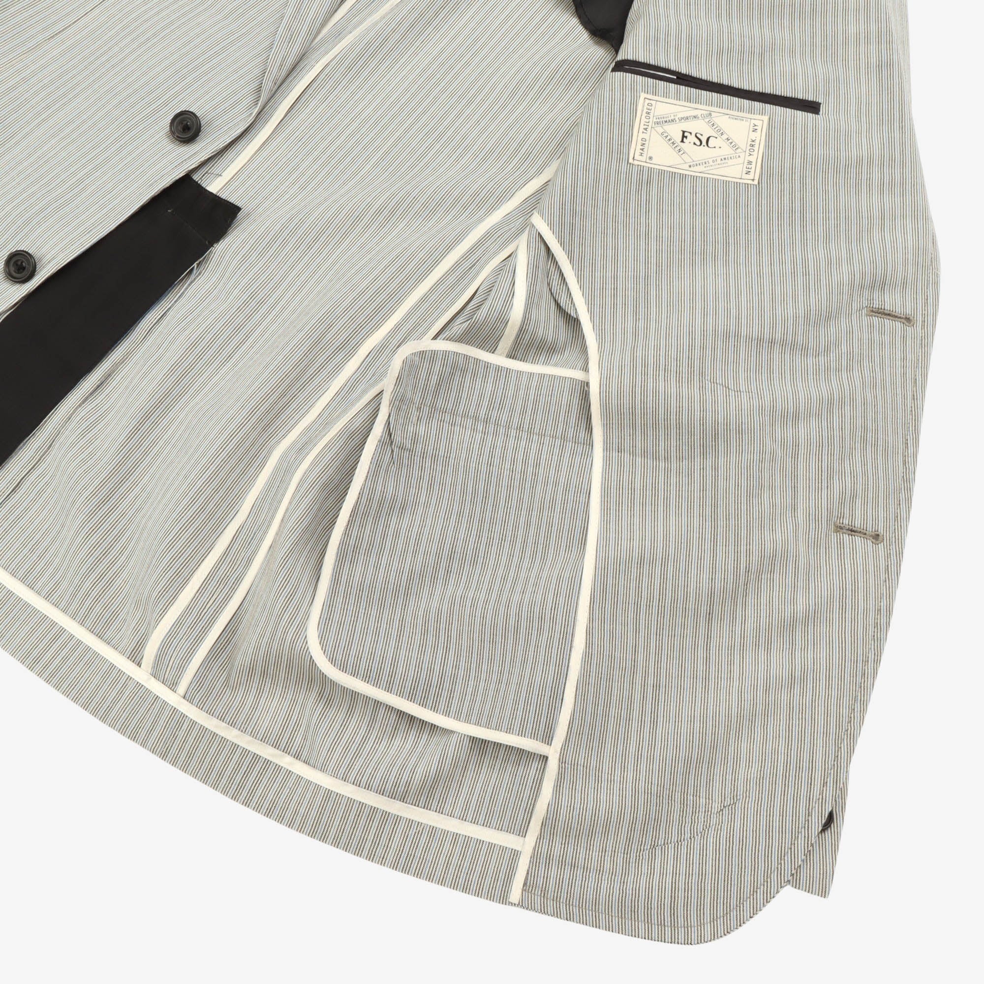 Striped Wool Suit - Image 3