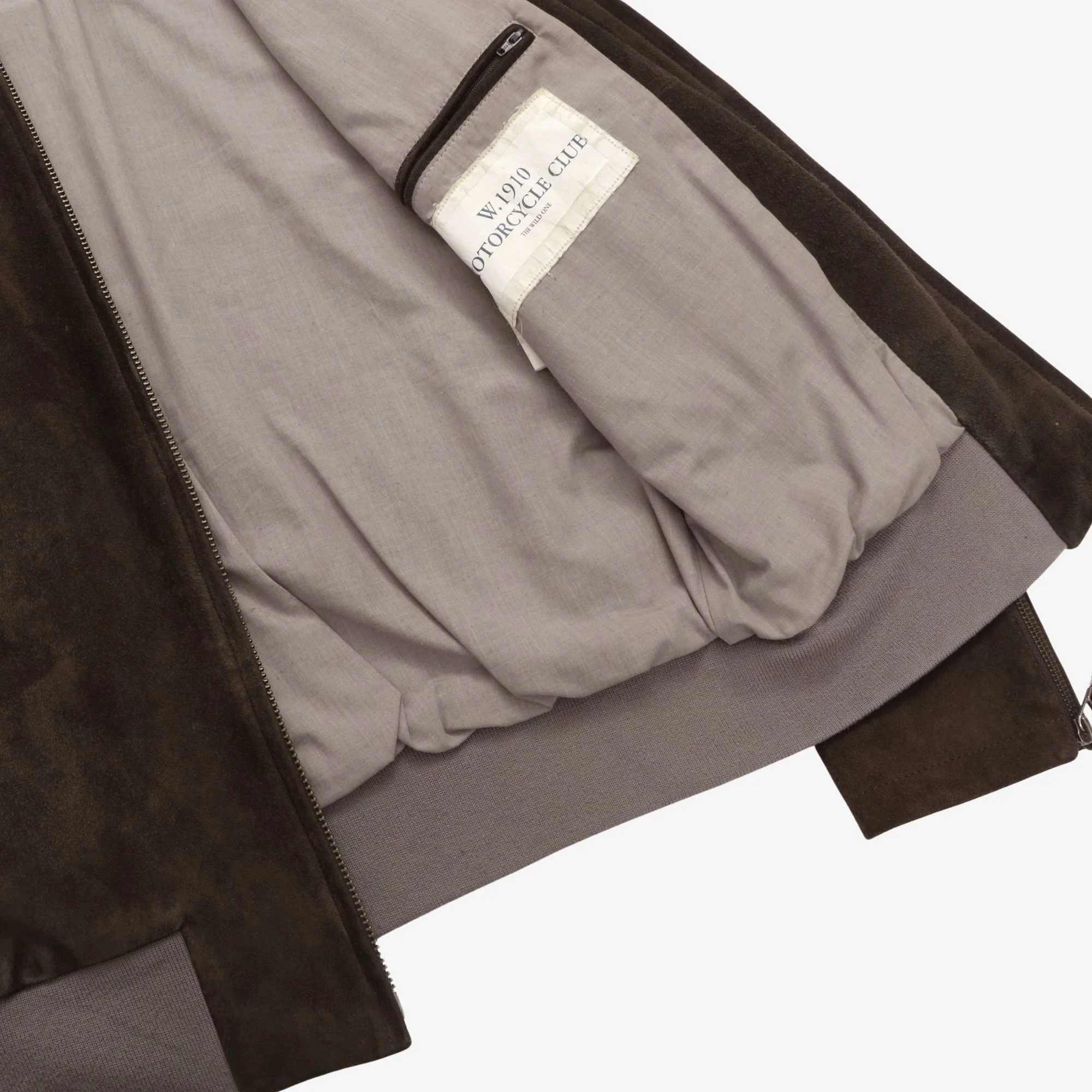 Suede Bomber Jacket - Image 4