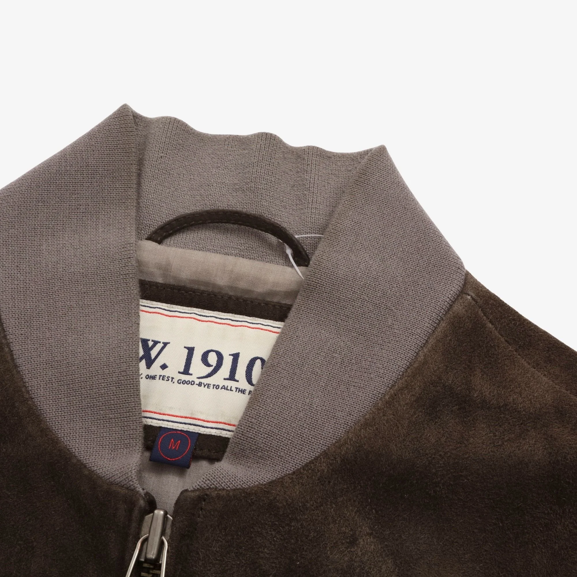 Suede Bomber Jacket - Image 6