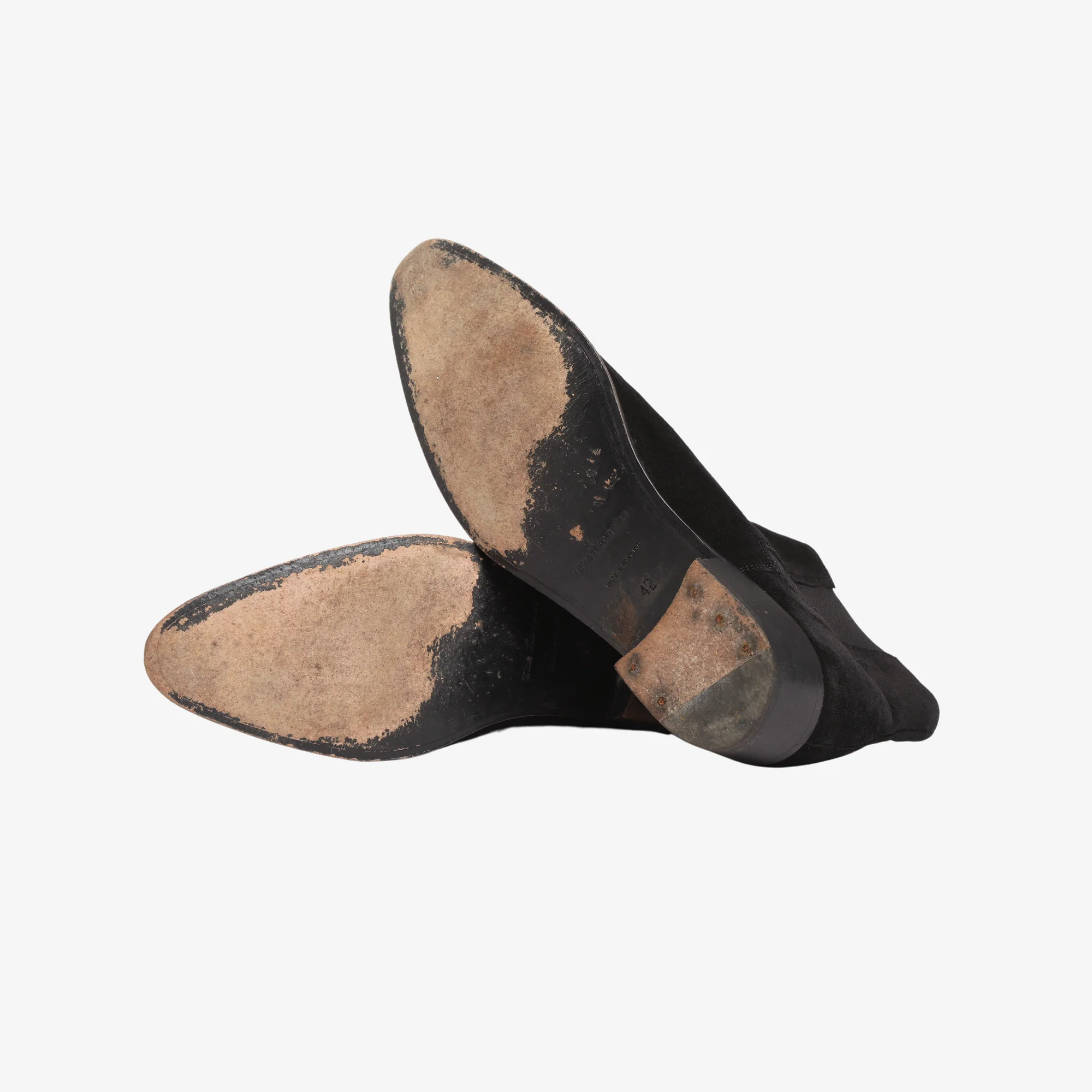 Black Suede Chelsea Boots - Image 4
