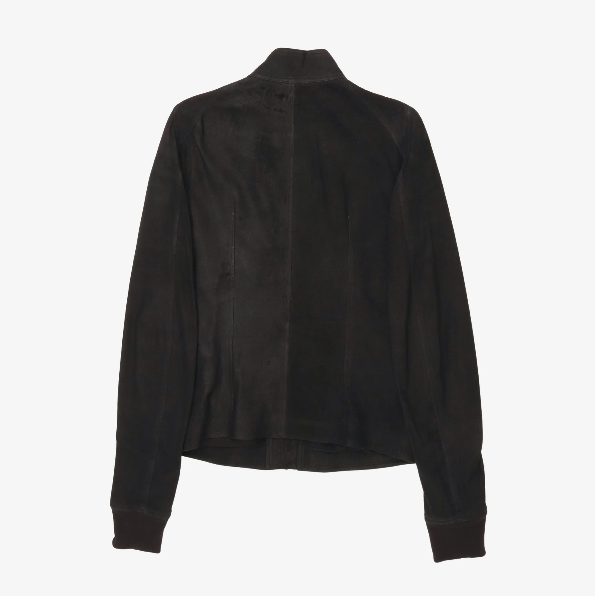 Suede Intarsia Jacket - Image 2