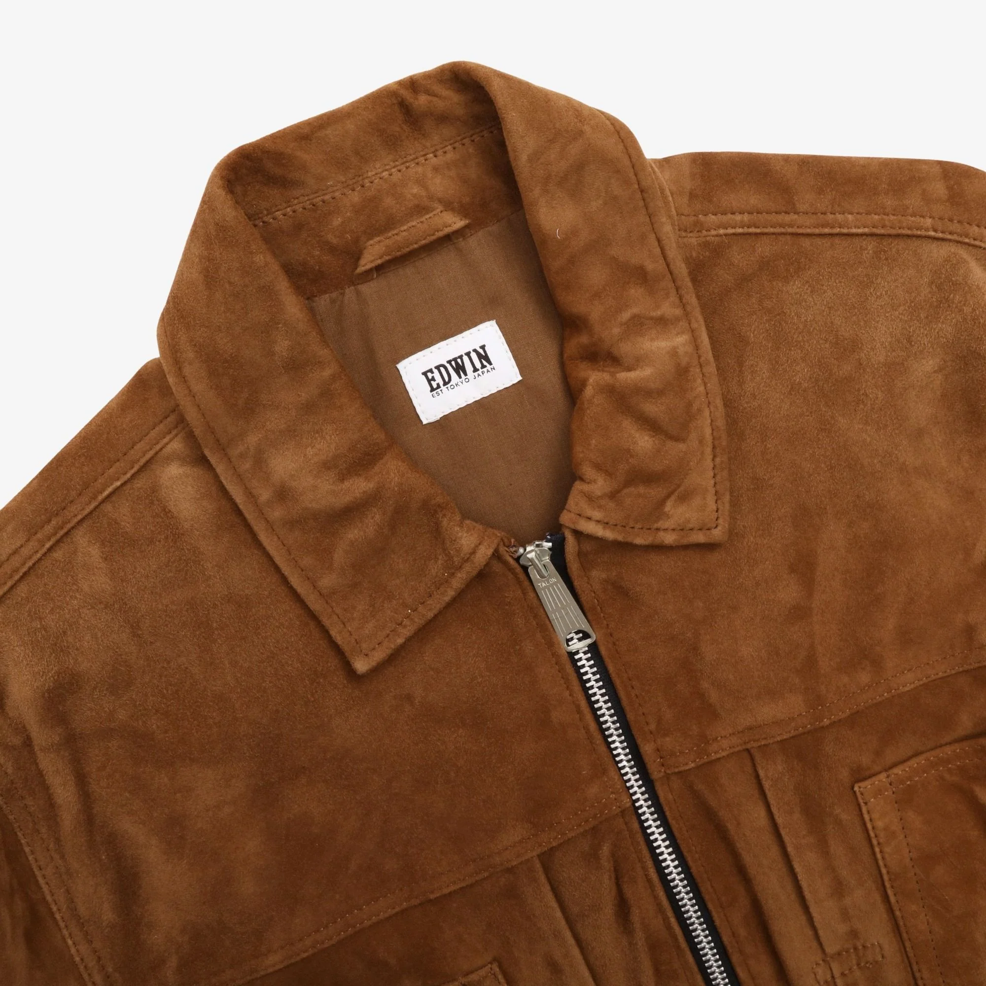 Suede Panhead Zip Jacket - Image 3
