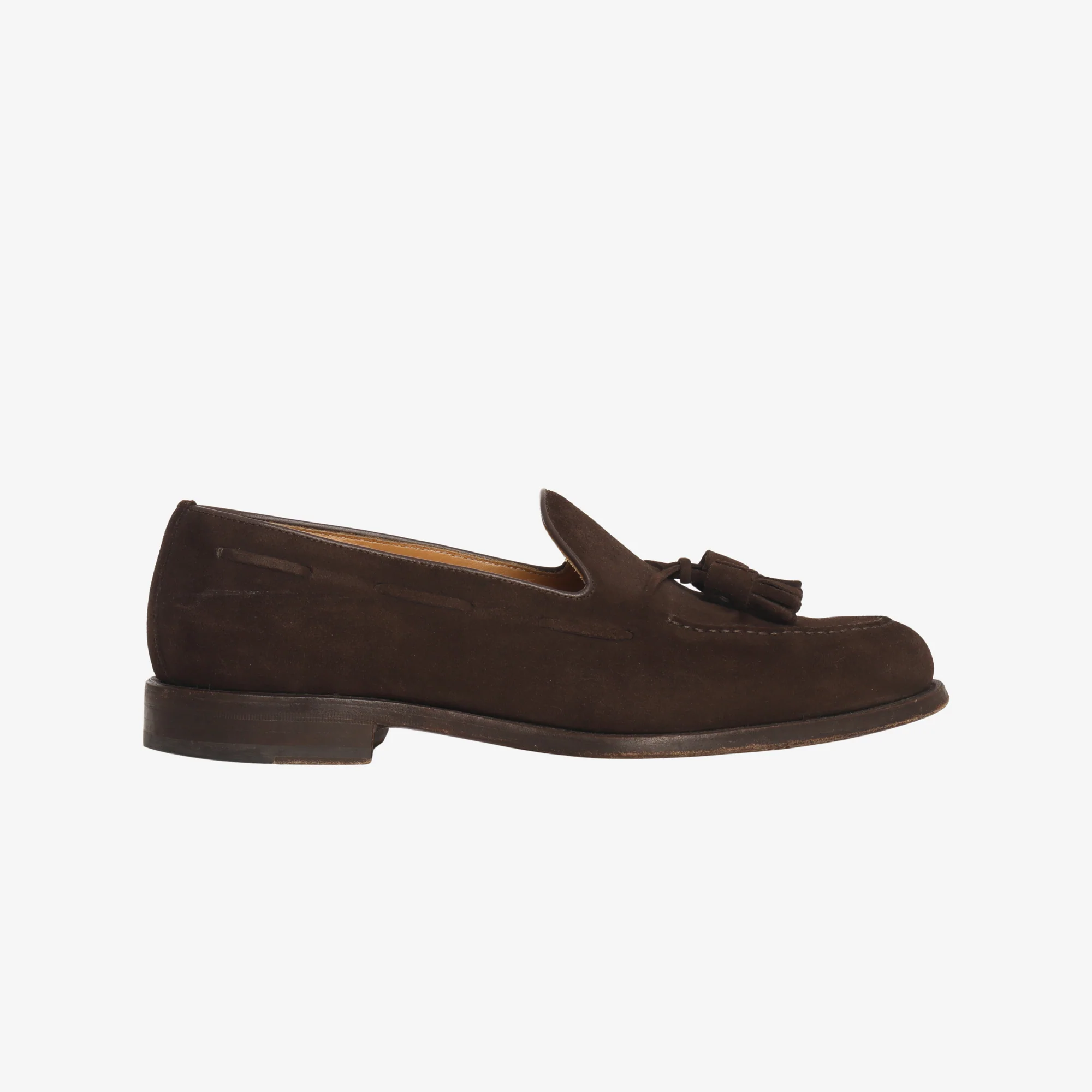 Suede Tassel Loafers