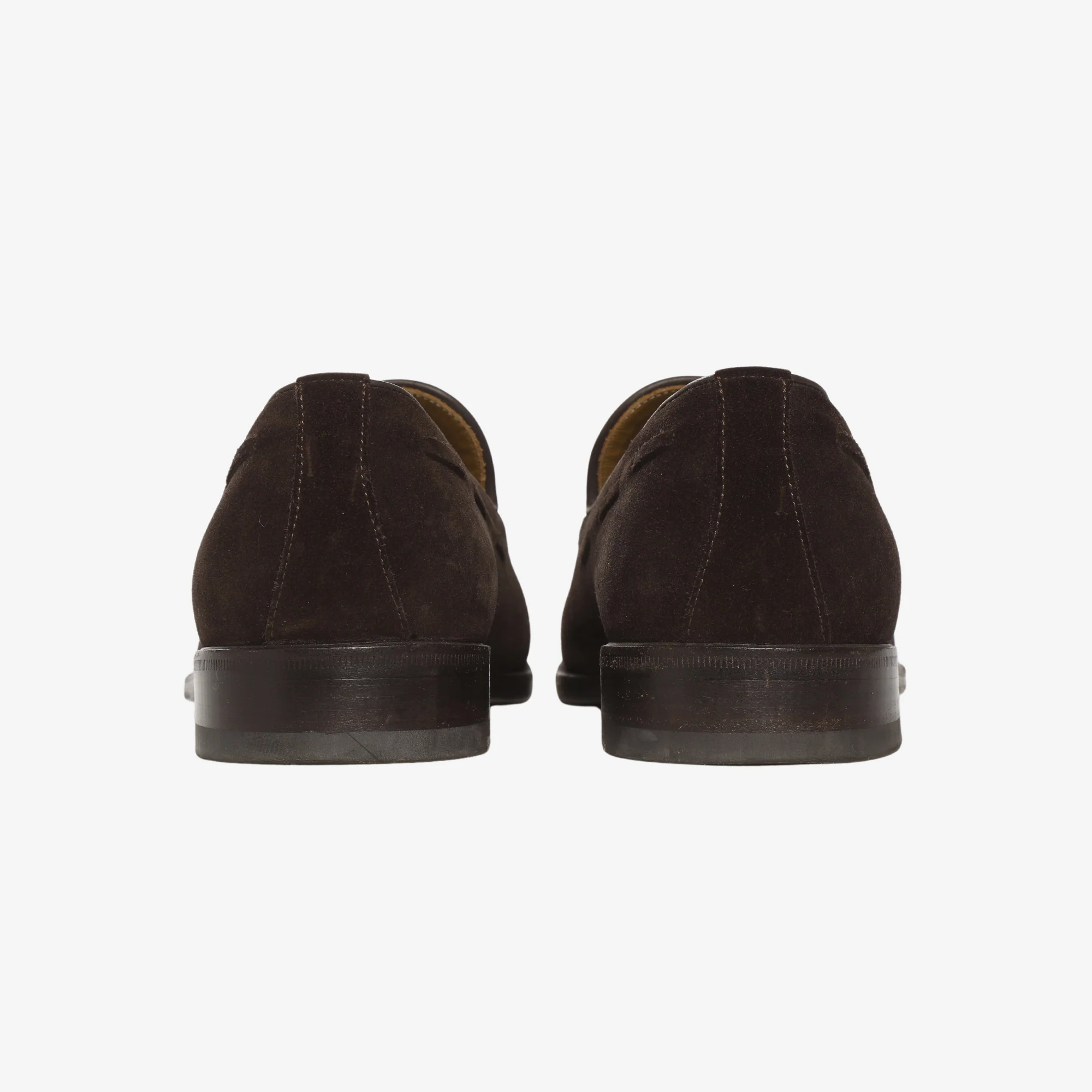 Suede Tasseled Loafers - Image 3
