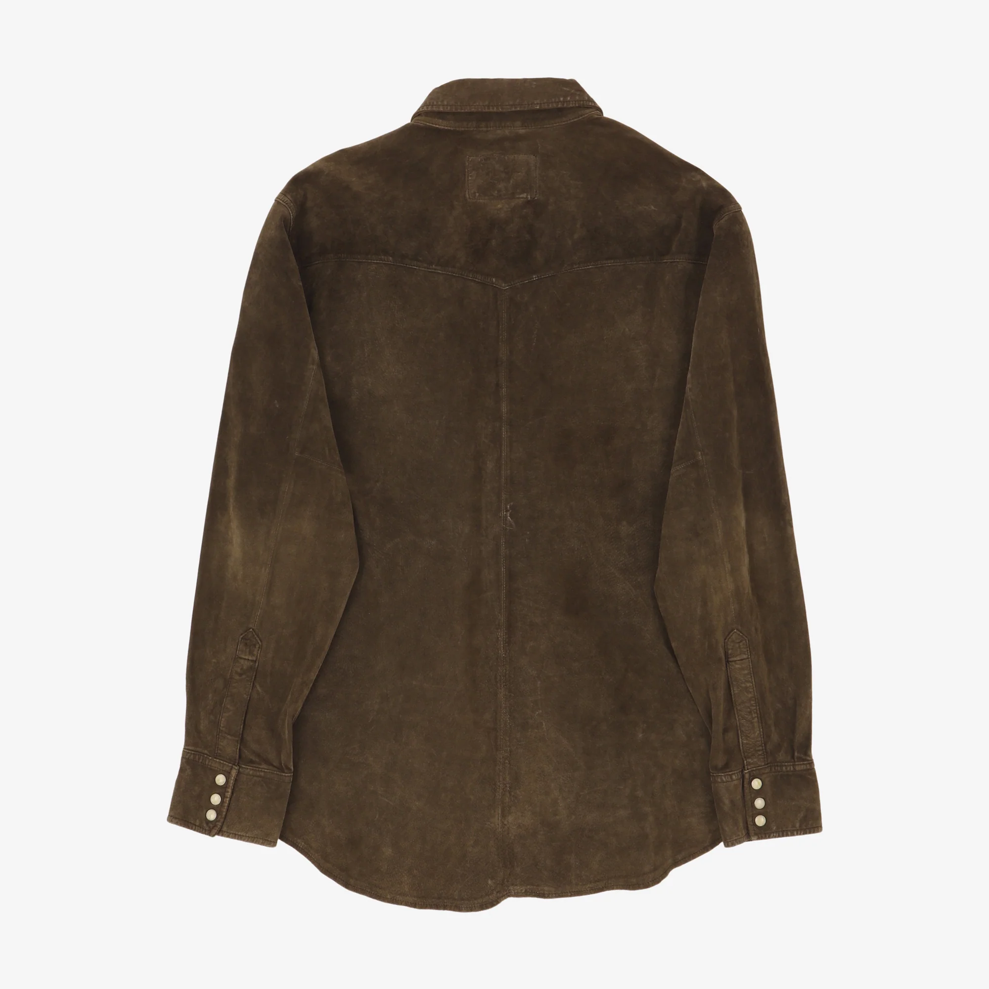 Suede Western Overshirt - Image 2