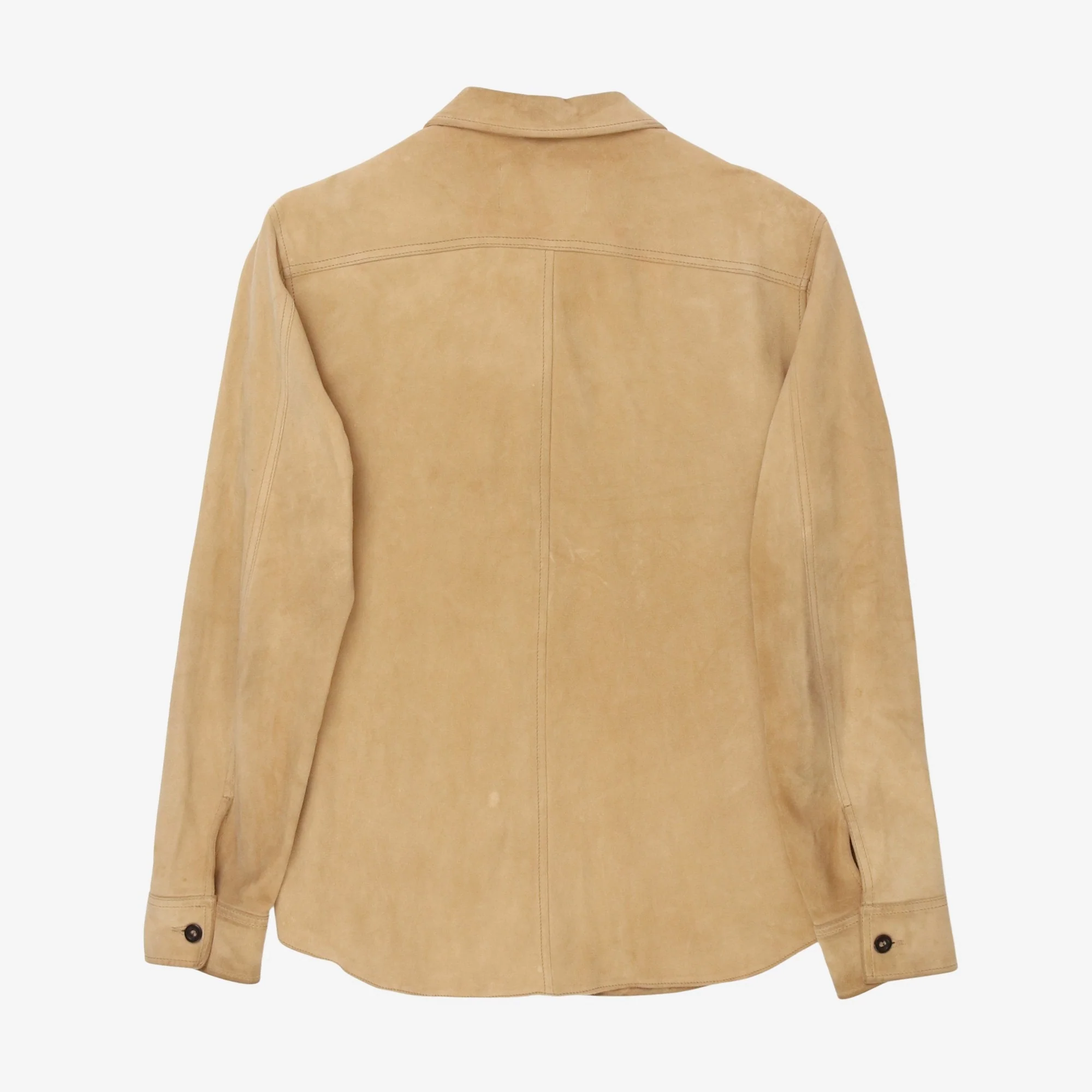 Suede Zip Shirt - Image 2