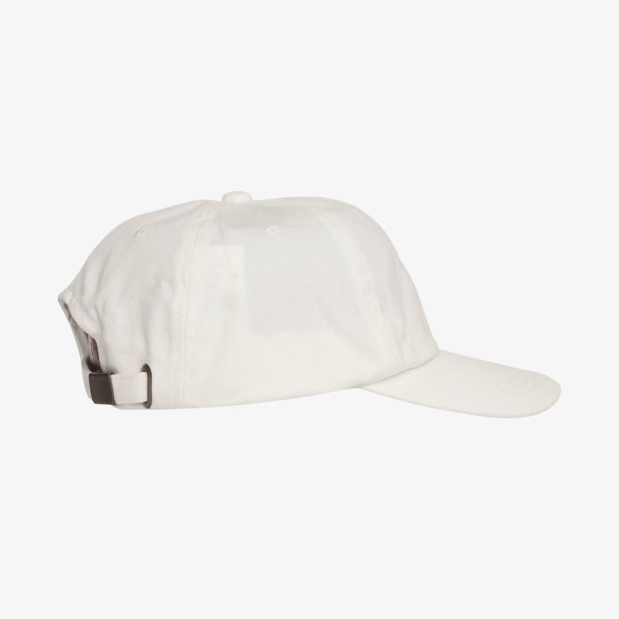 Sulfur Dyed Cap - White  (Made in Japan)