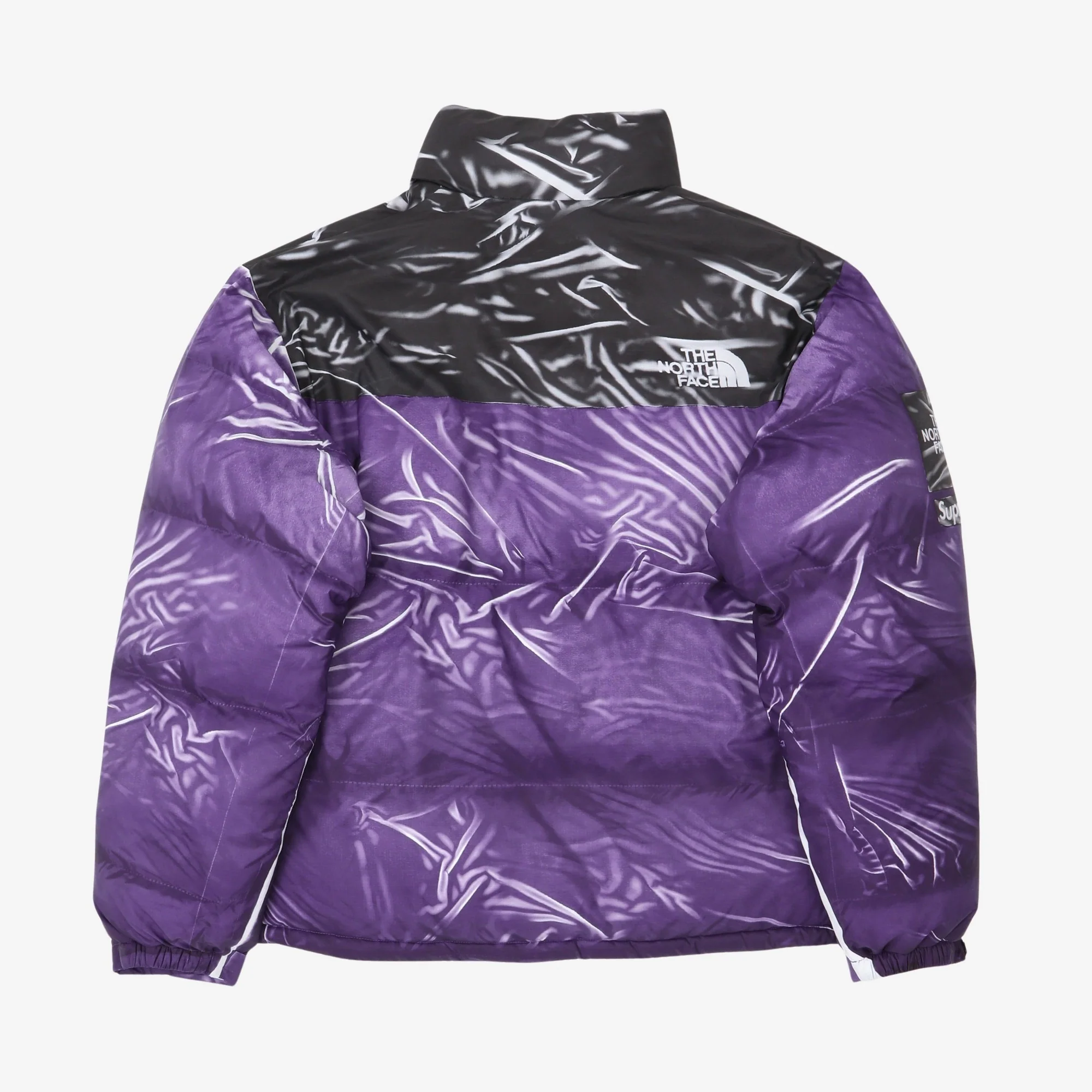 Supreme Printed Nuptse Trompe L'oeil Jacket - Image 2
