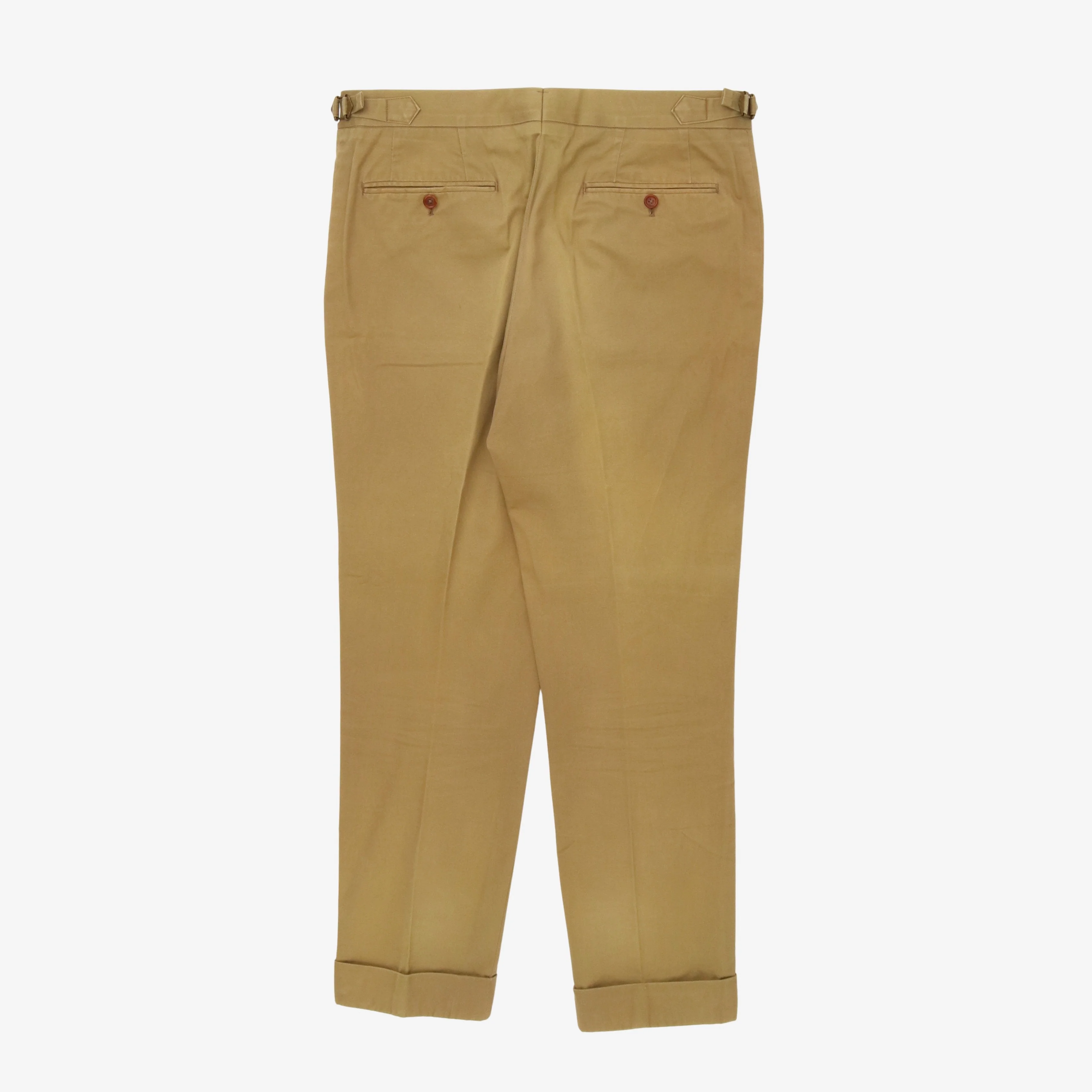 Tailored Pleated Chino (33W X 27.5L) - Image 2