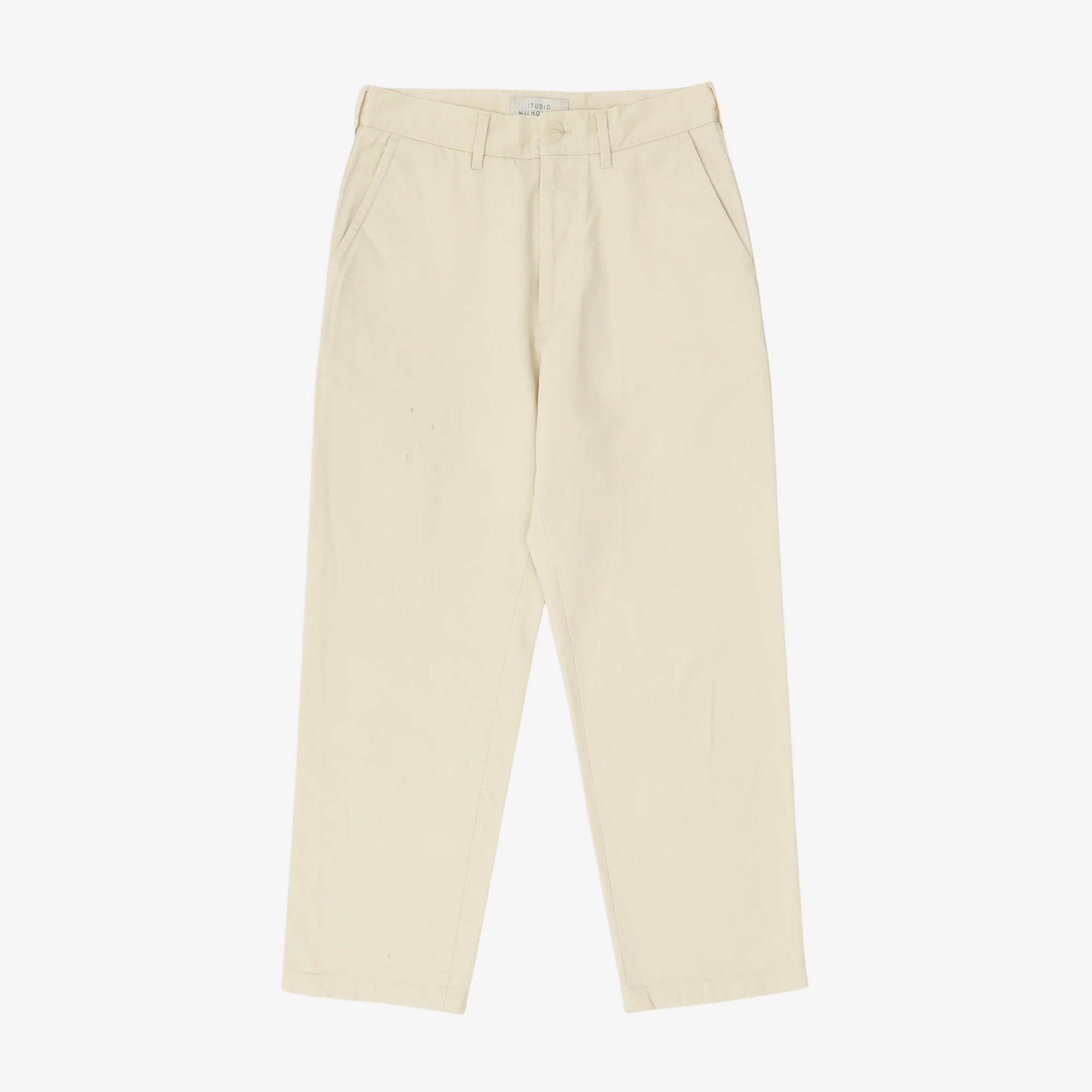 Tapered Twill Pants
