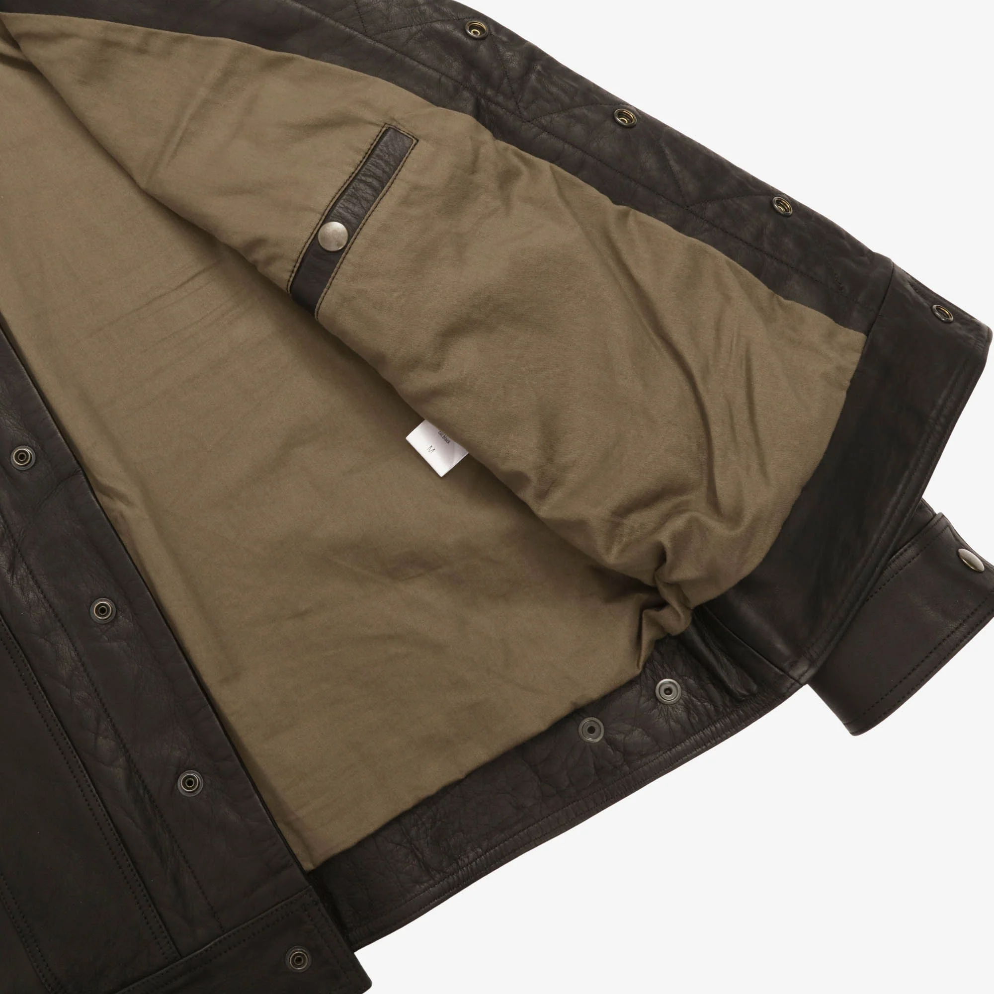 Leather Trucker Jacket (Shangri-La Heritage) - Image 4
