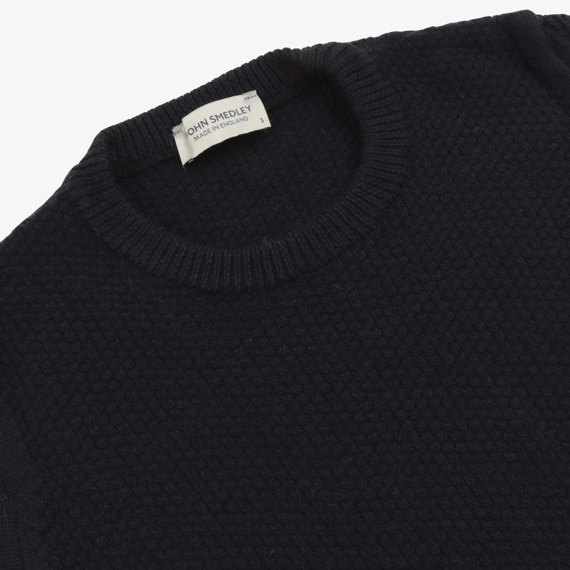 Textured Knit Wool Sweater - Image 3