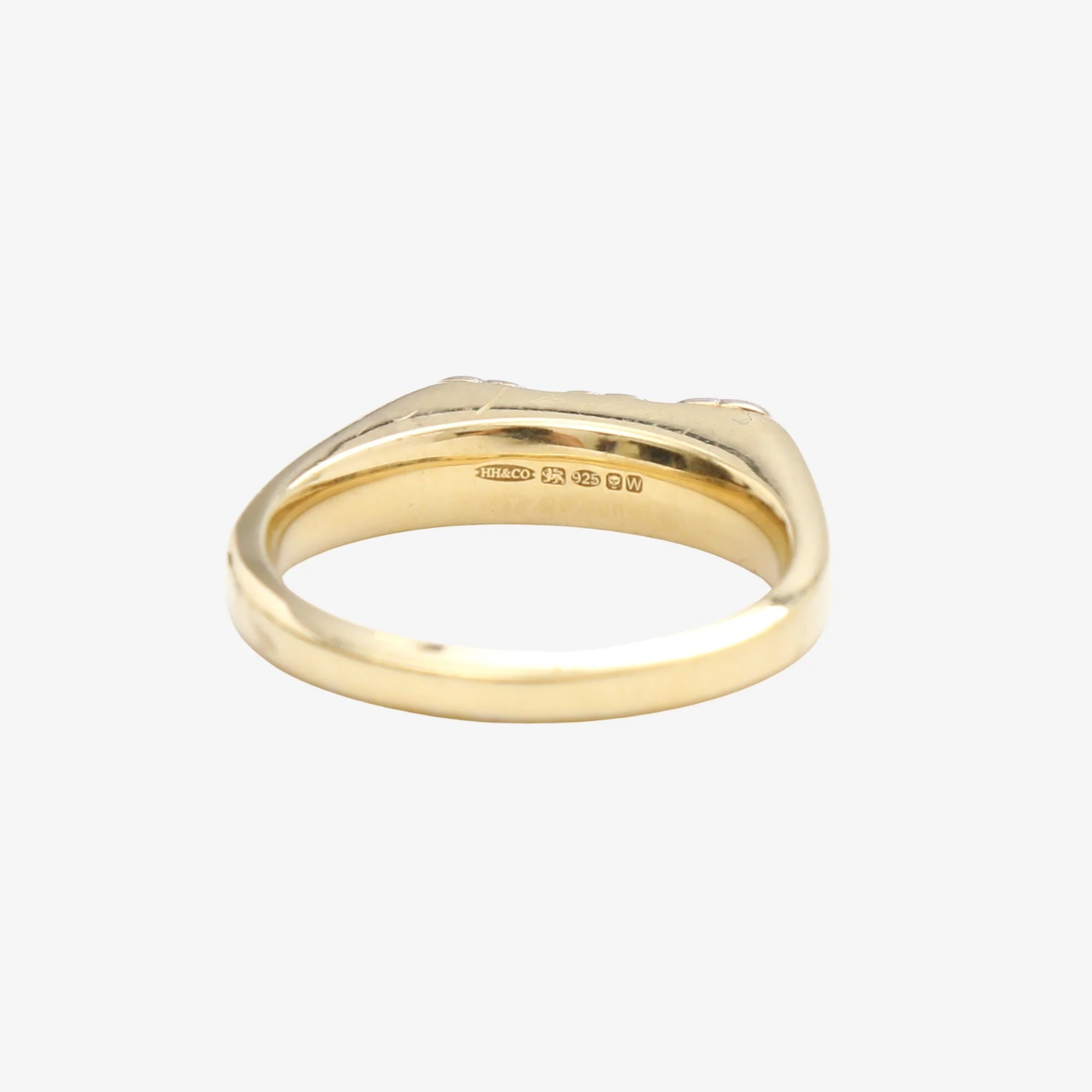 Three Stone Heart Ring - Image 4