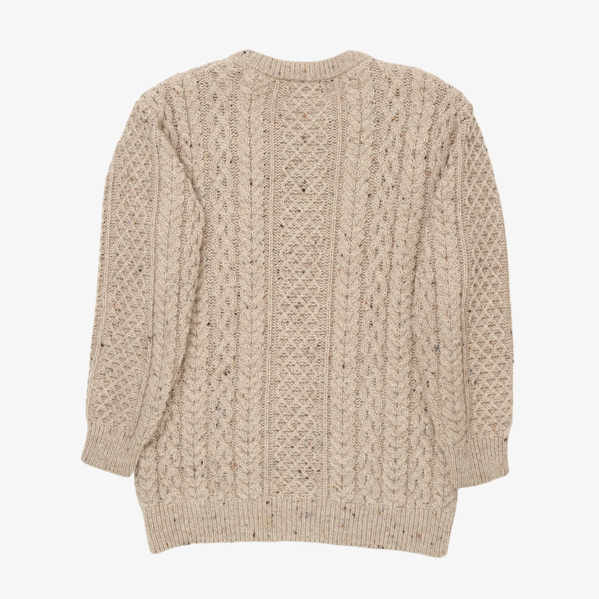 Traditional Aran Sweater - Image 2