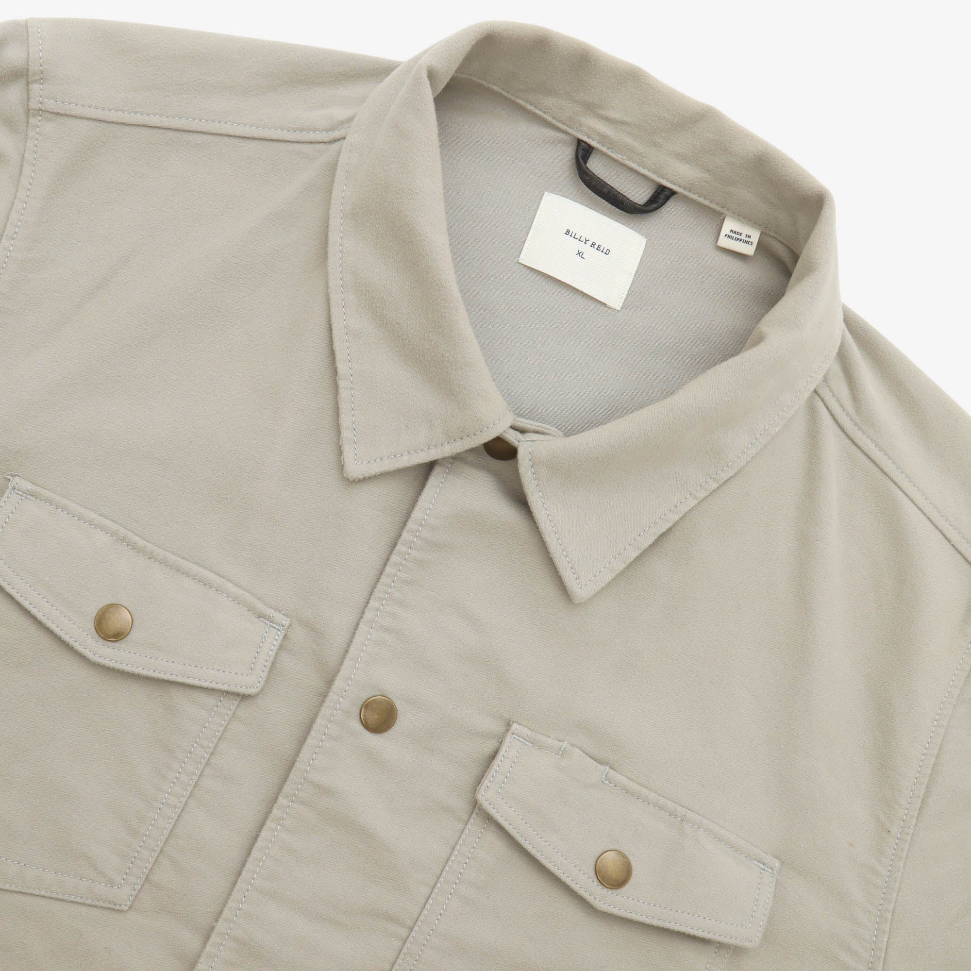 Twill Shirt Jacket - Image 3