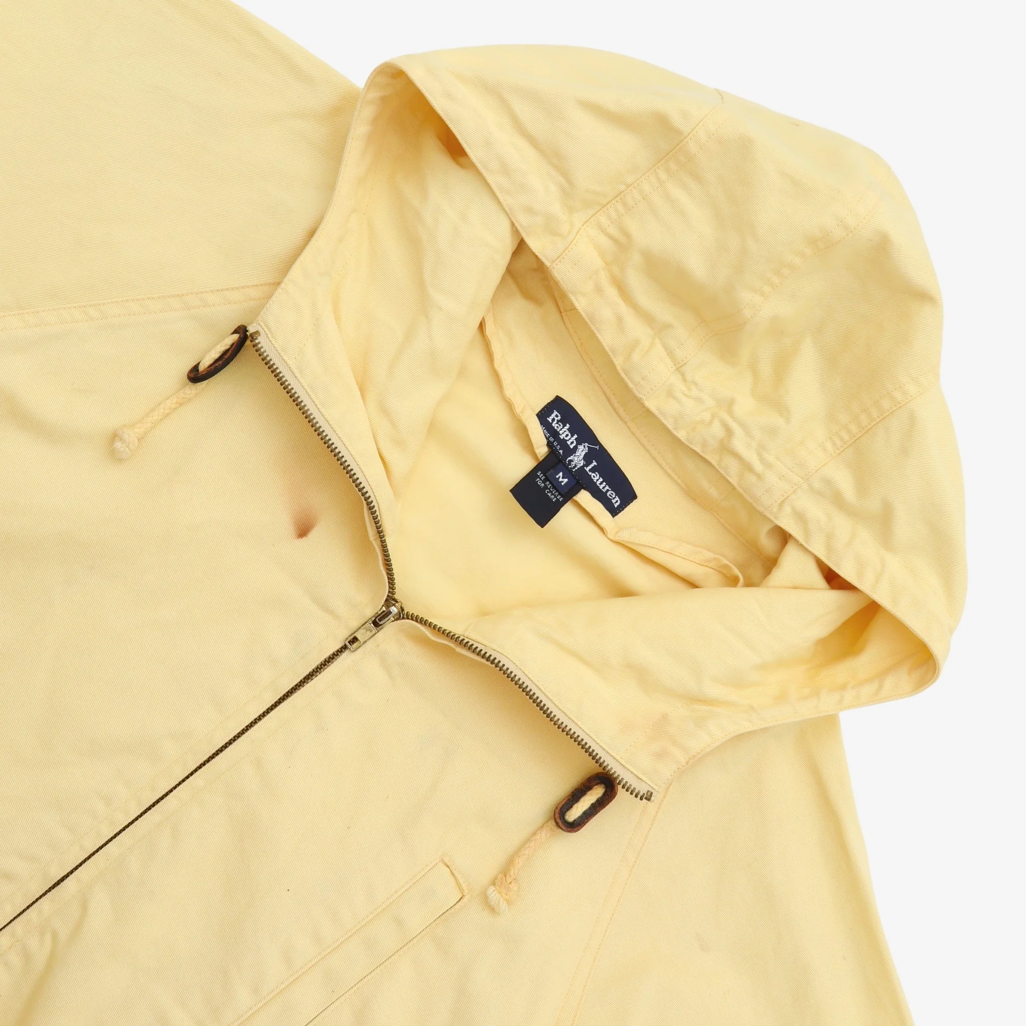 Vintage Twill Zip Parka (USA) - Image 3