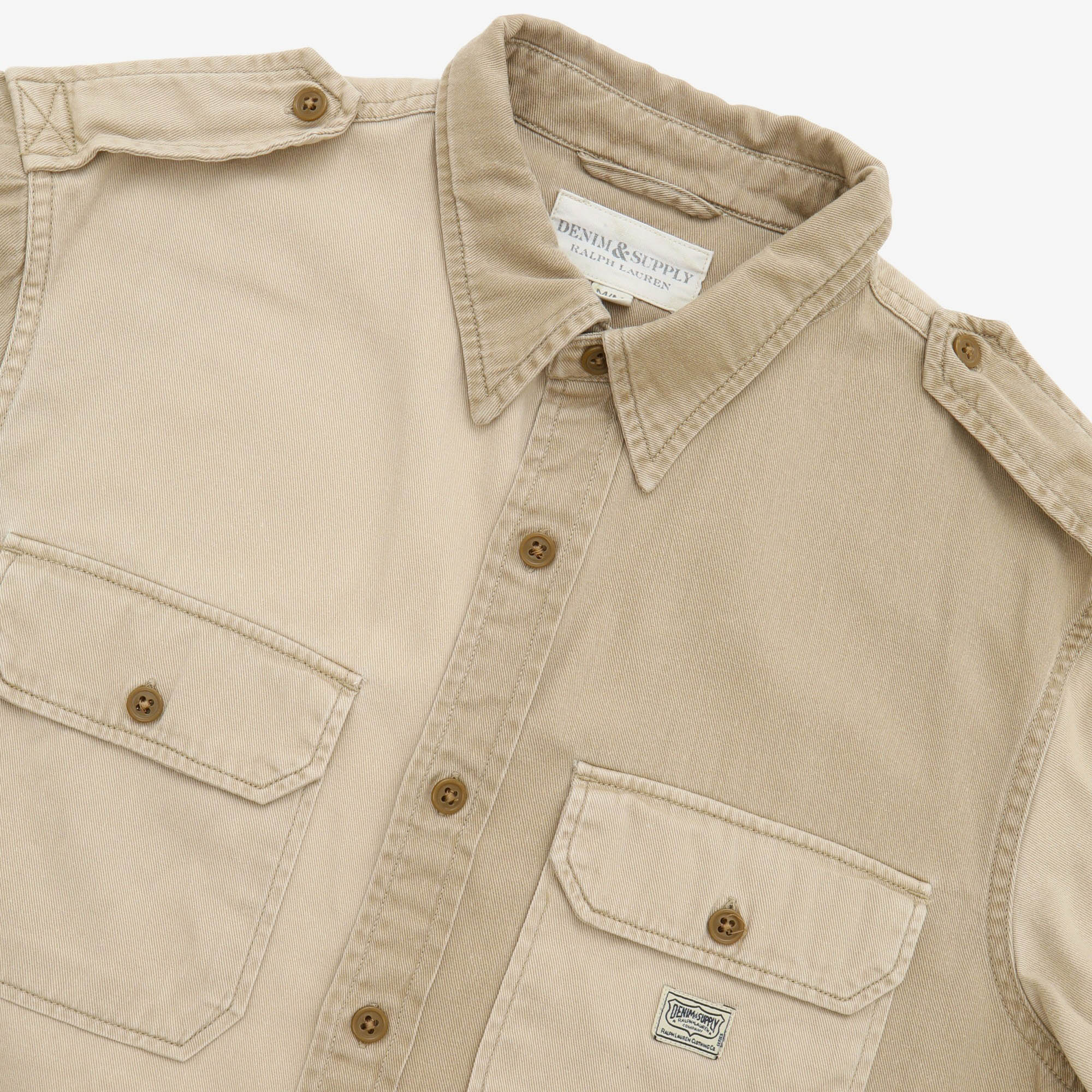 Two Tone Utility Shirt - Image 3