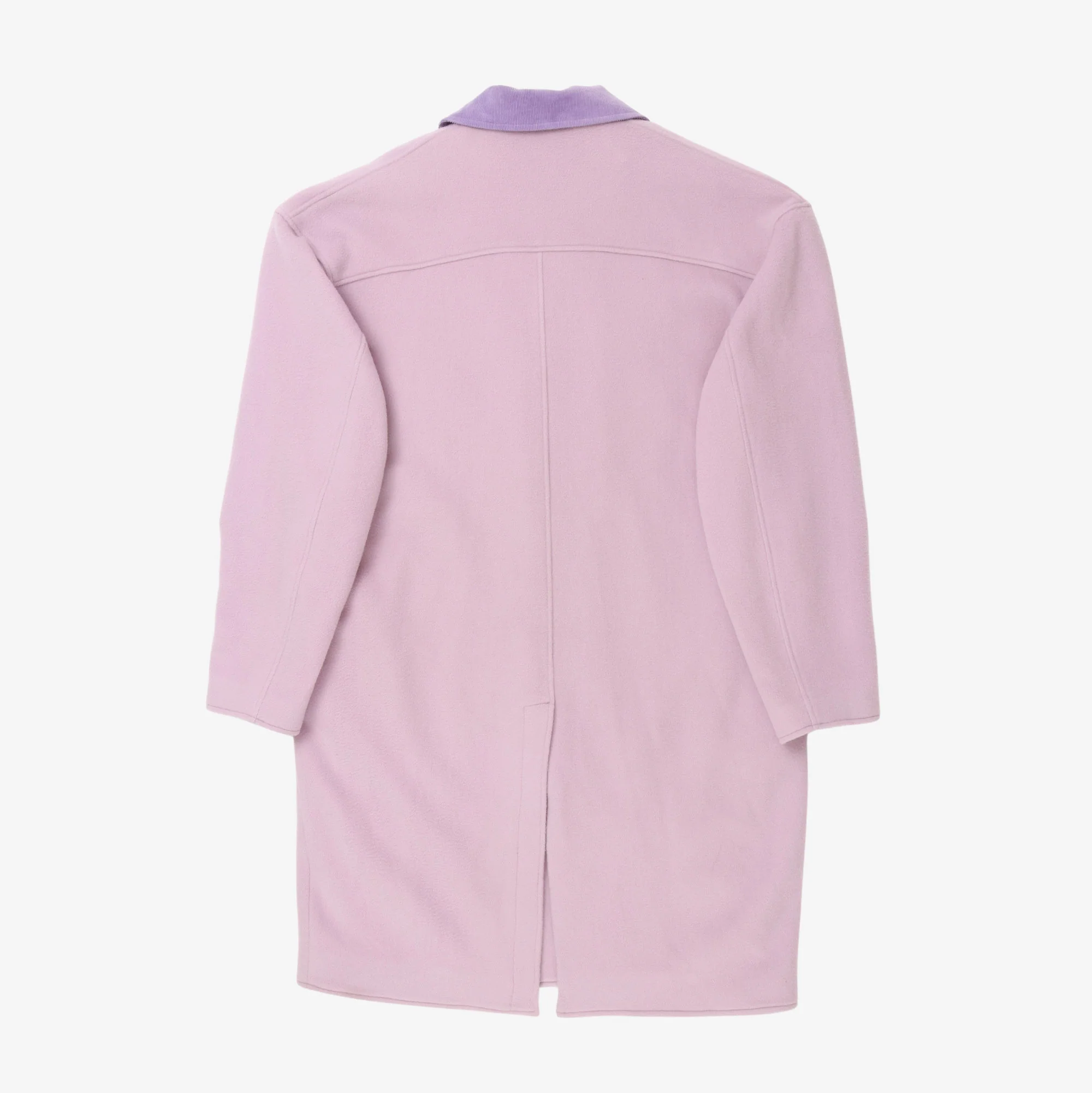 Two Tone Wool Overcoat - Image 2