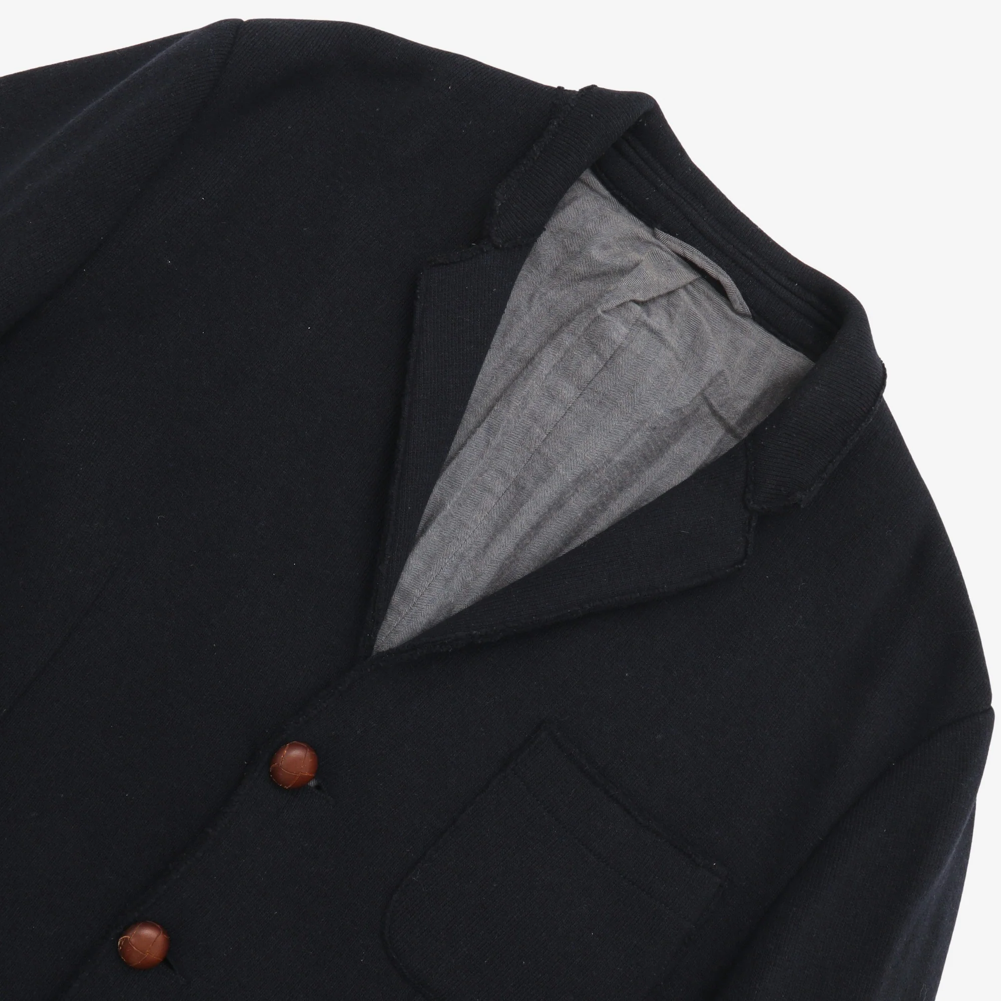 Unstructured Knitted Blazer - Image 3