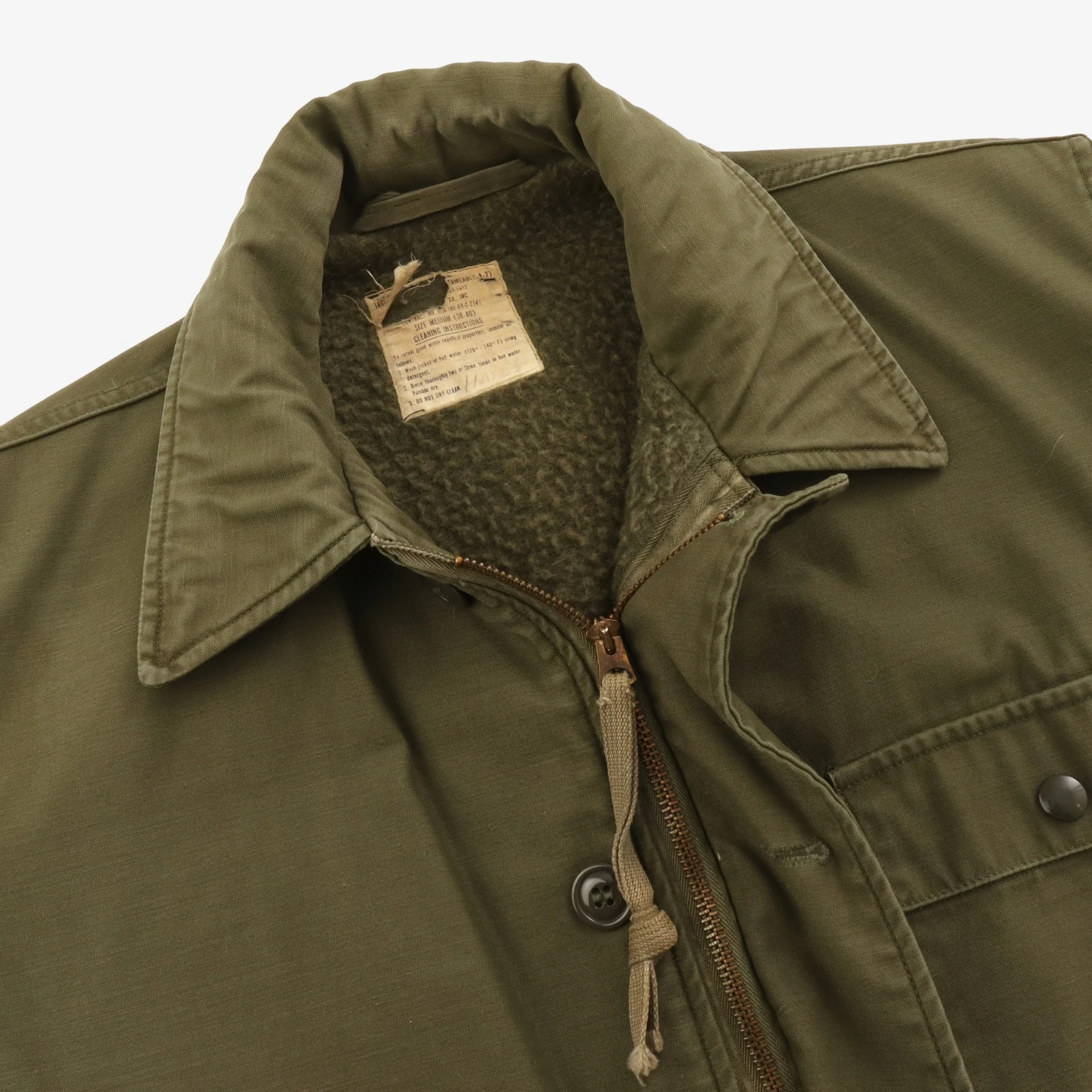 US Navy A2 Deck Jacket - Image 5