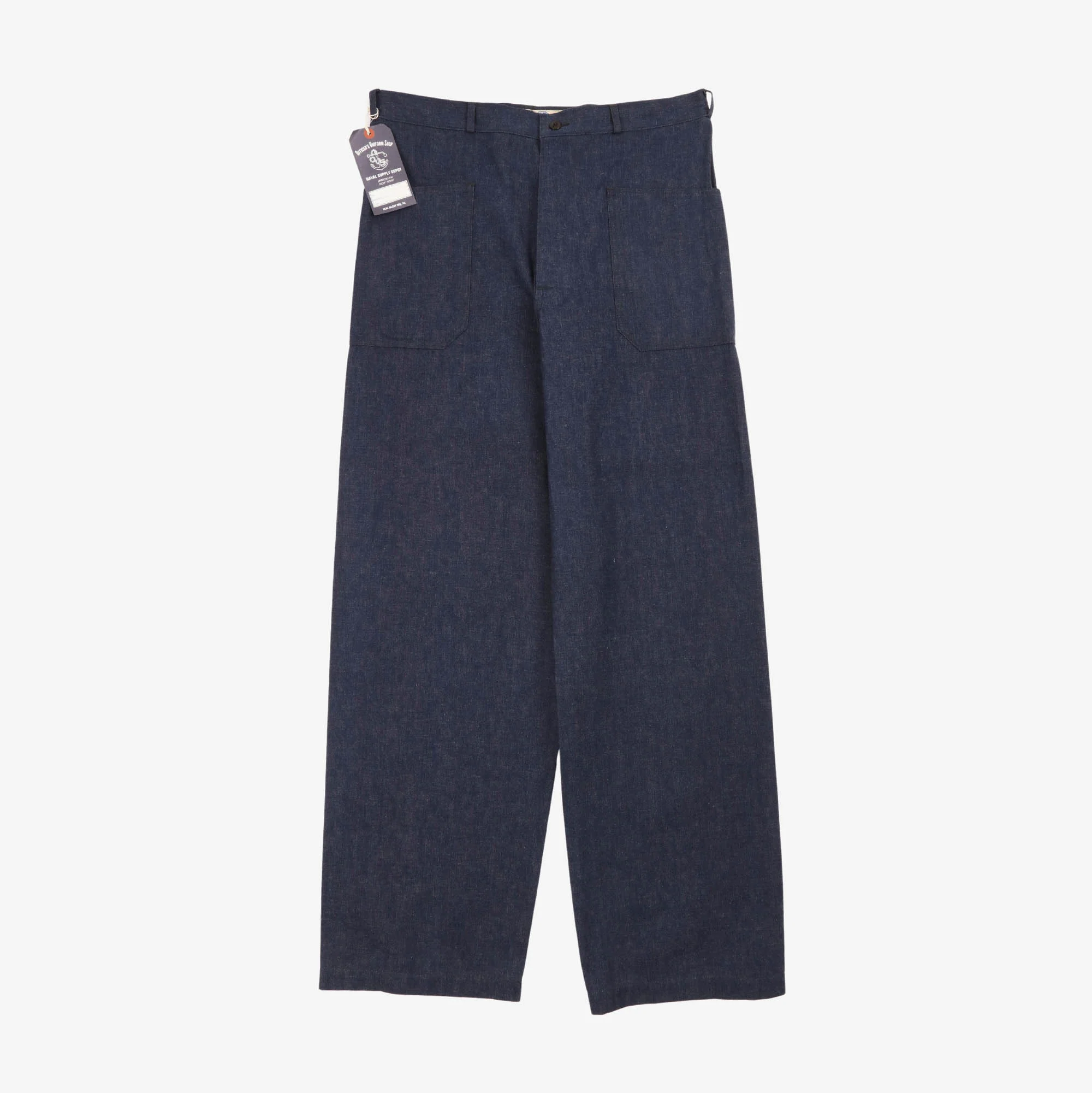 US Navy Denim Dungaree Trousers (36W X 36L)