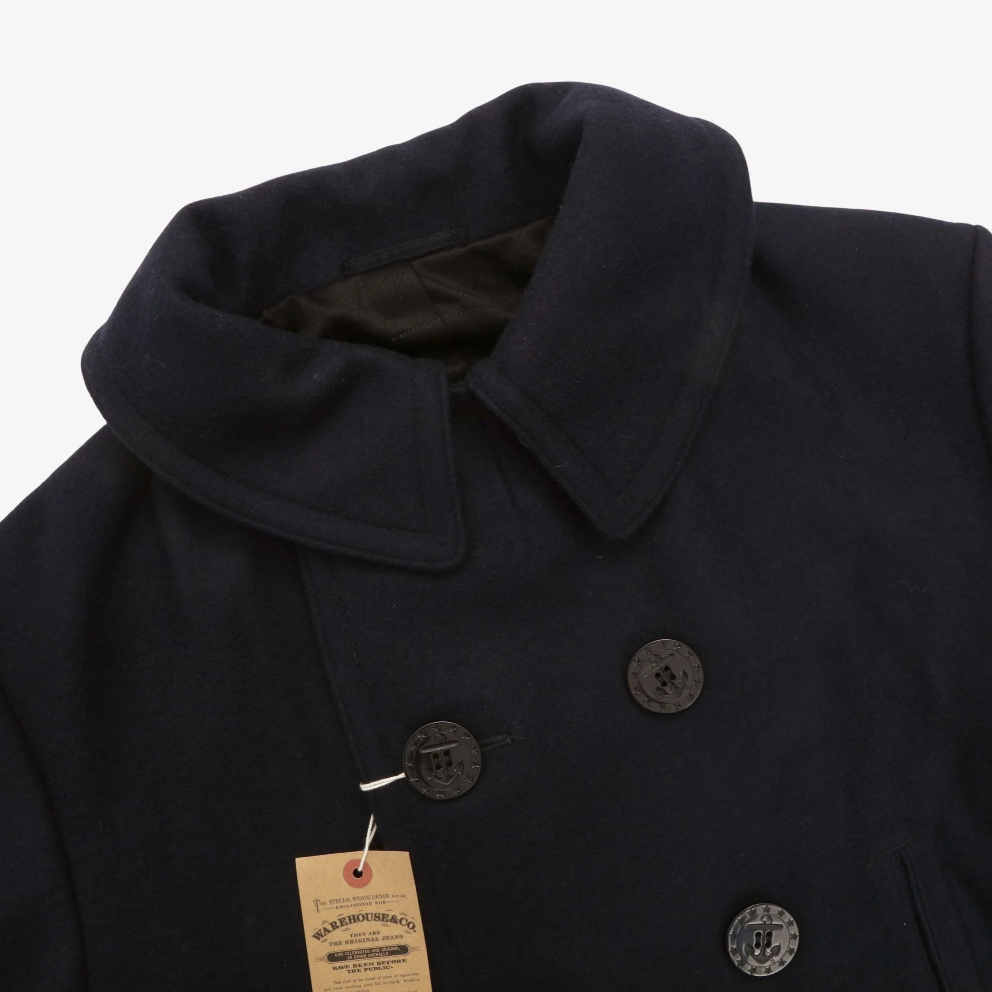 1920s WW1 US Navy 13 Stars Pea Coat - Image 3