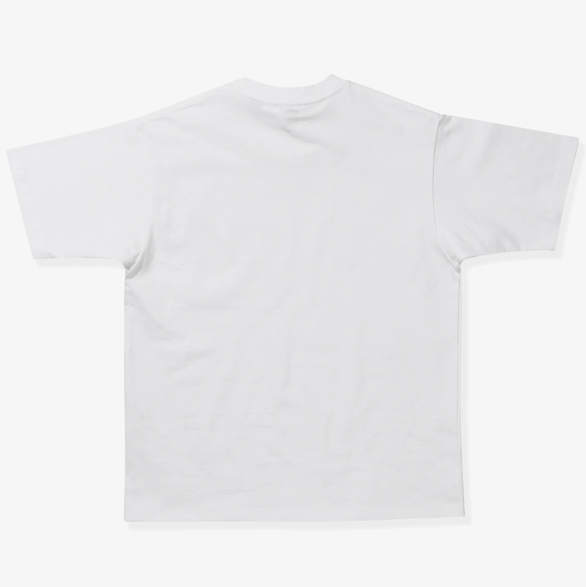 8oz USA Cotton T-Shirt - White - Image 2