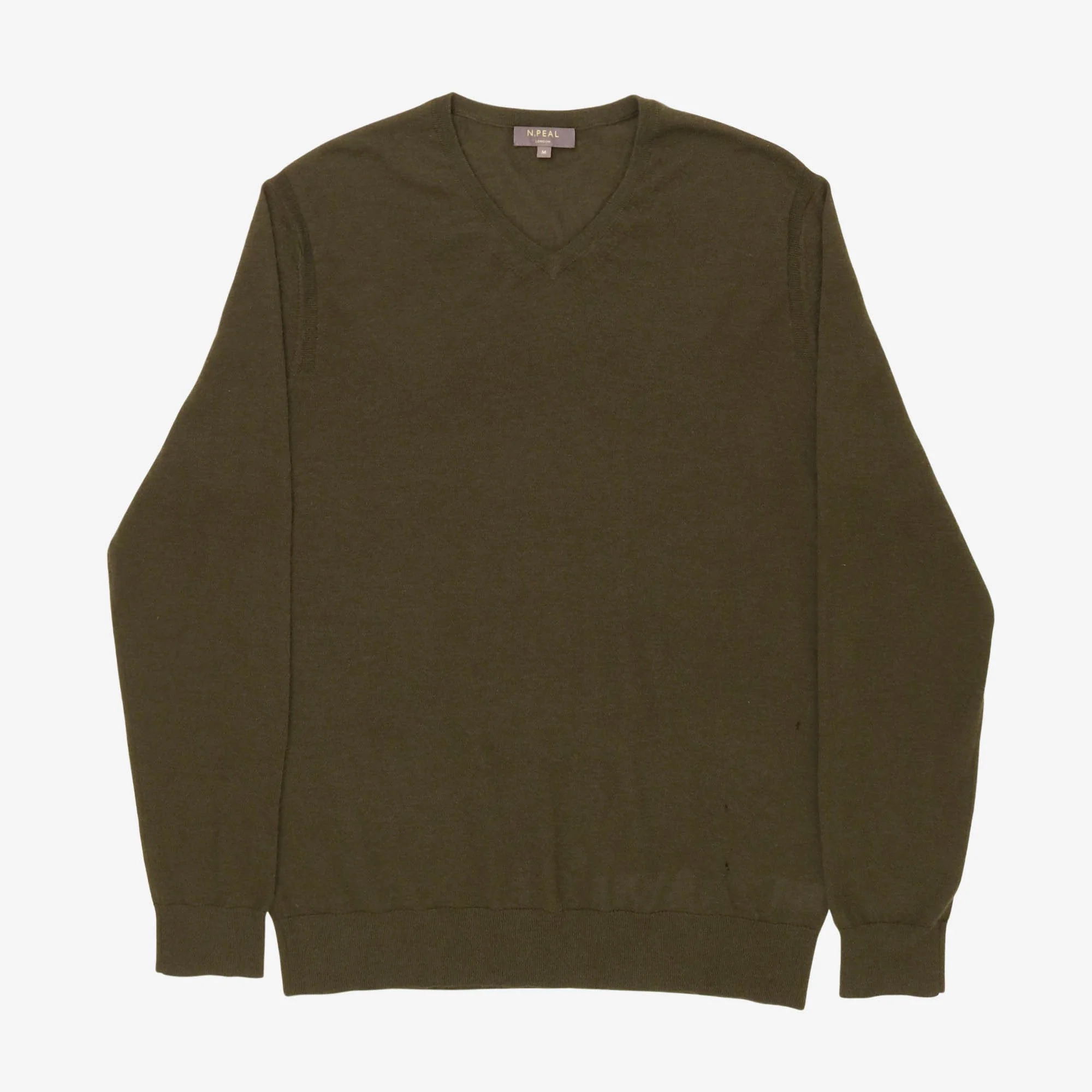 V-Neck Cashmere Silk Sweater