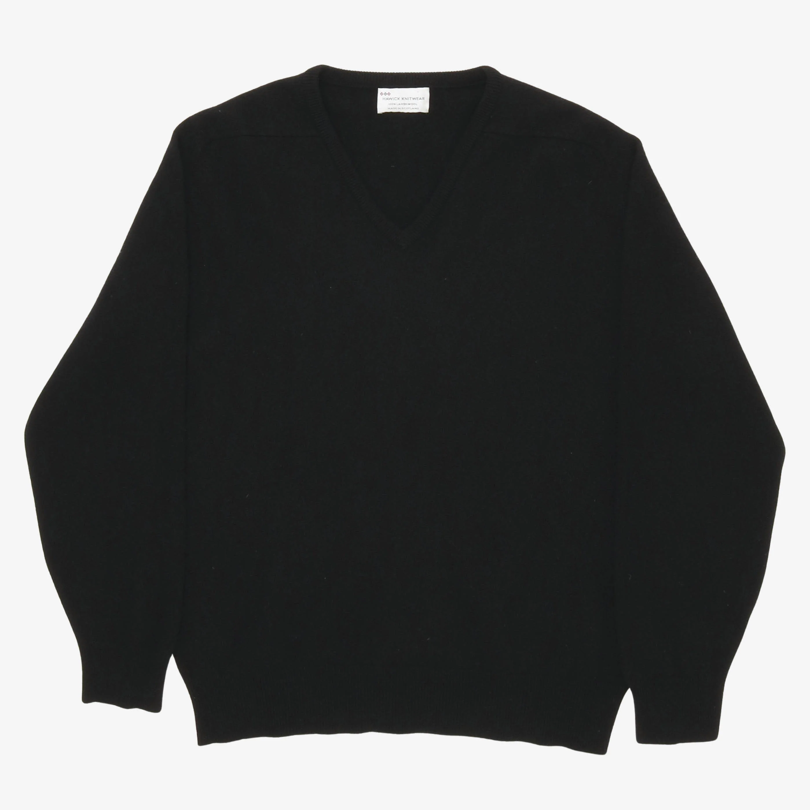 V Neck Lambswool Sweater