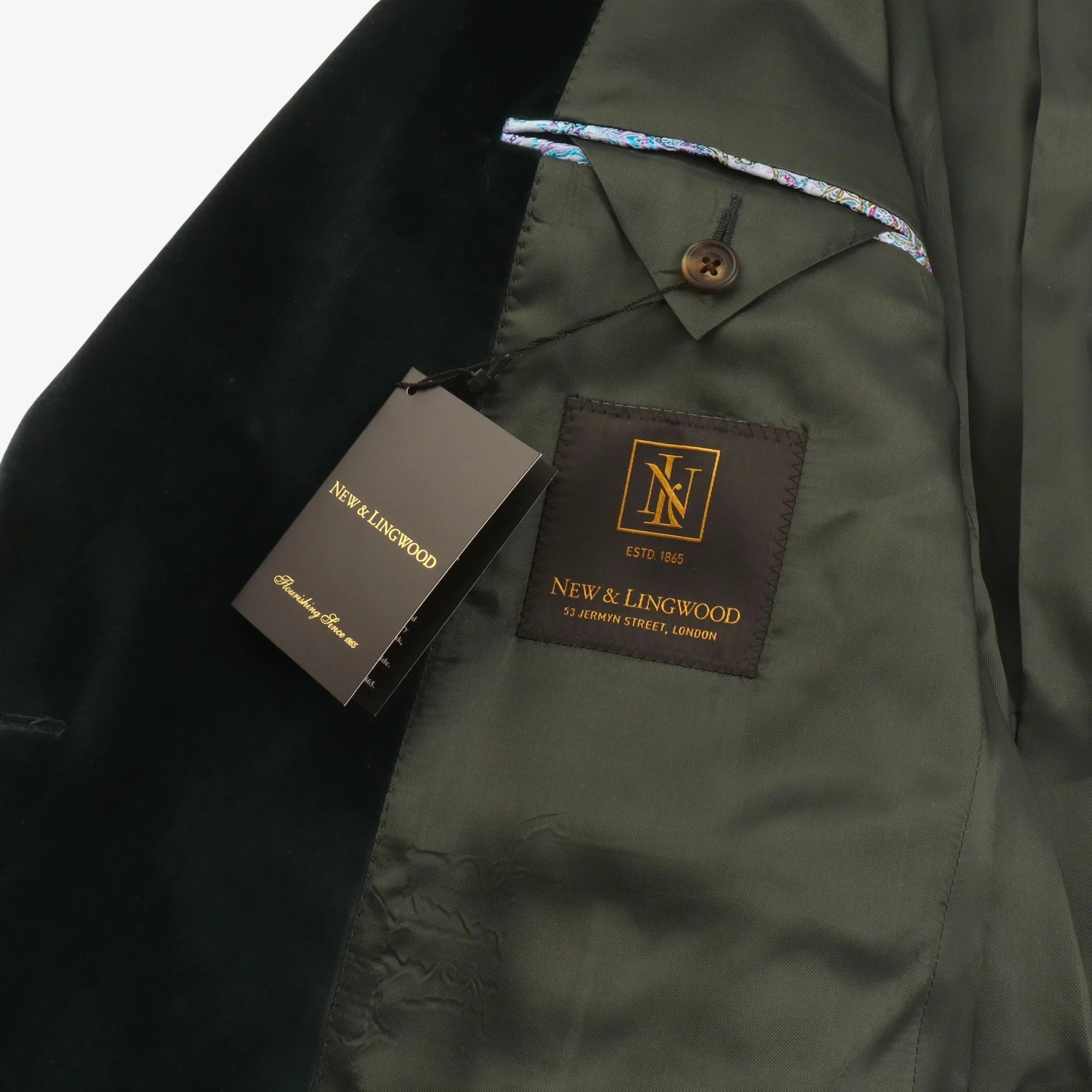 Velvet Peak Lapel Jacket - Image 5