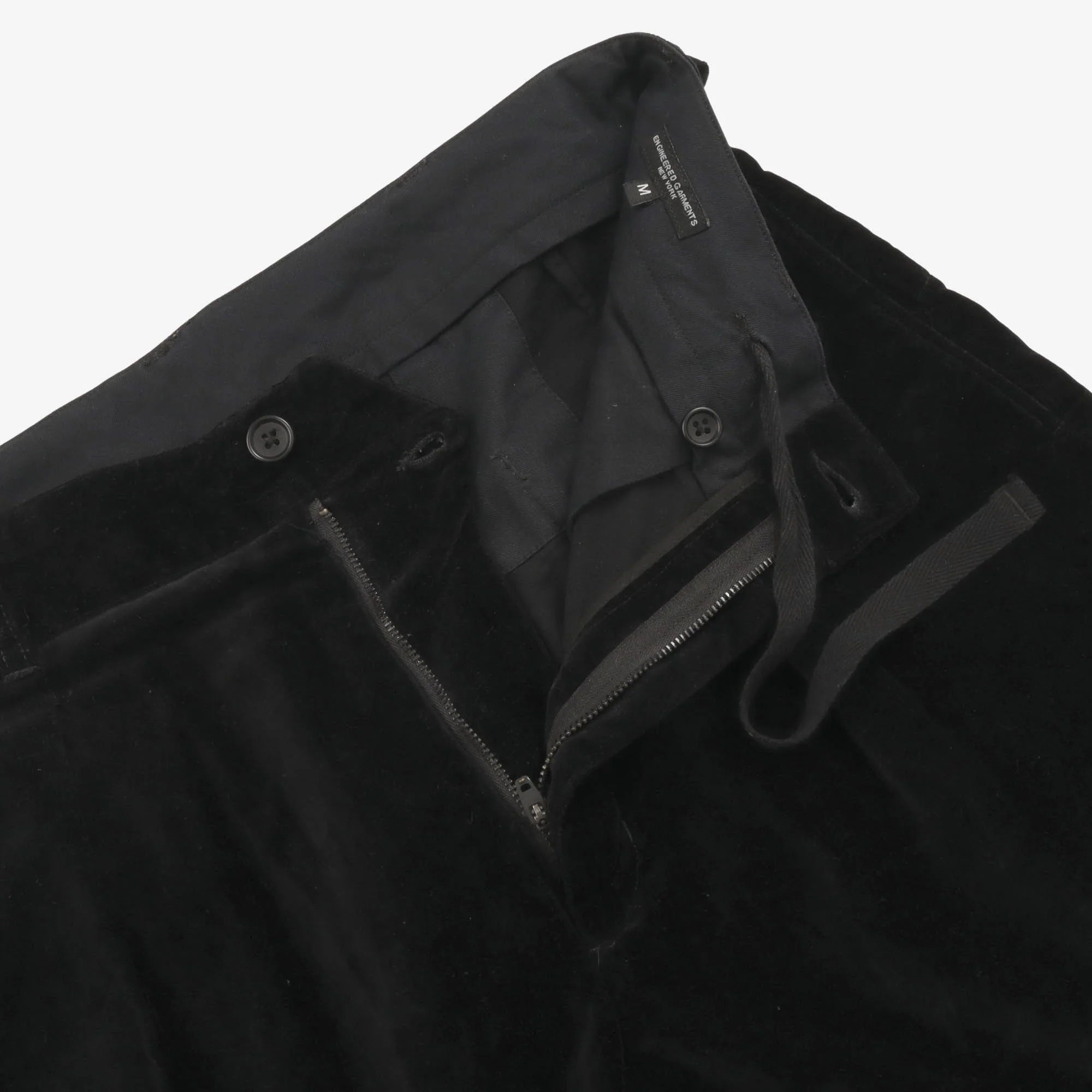 Velvet Tapered Trousers - Image 3