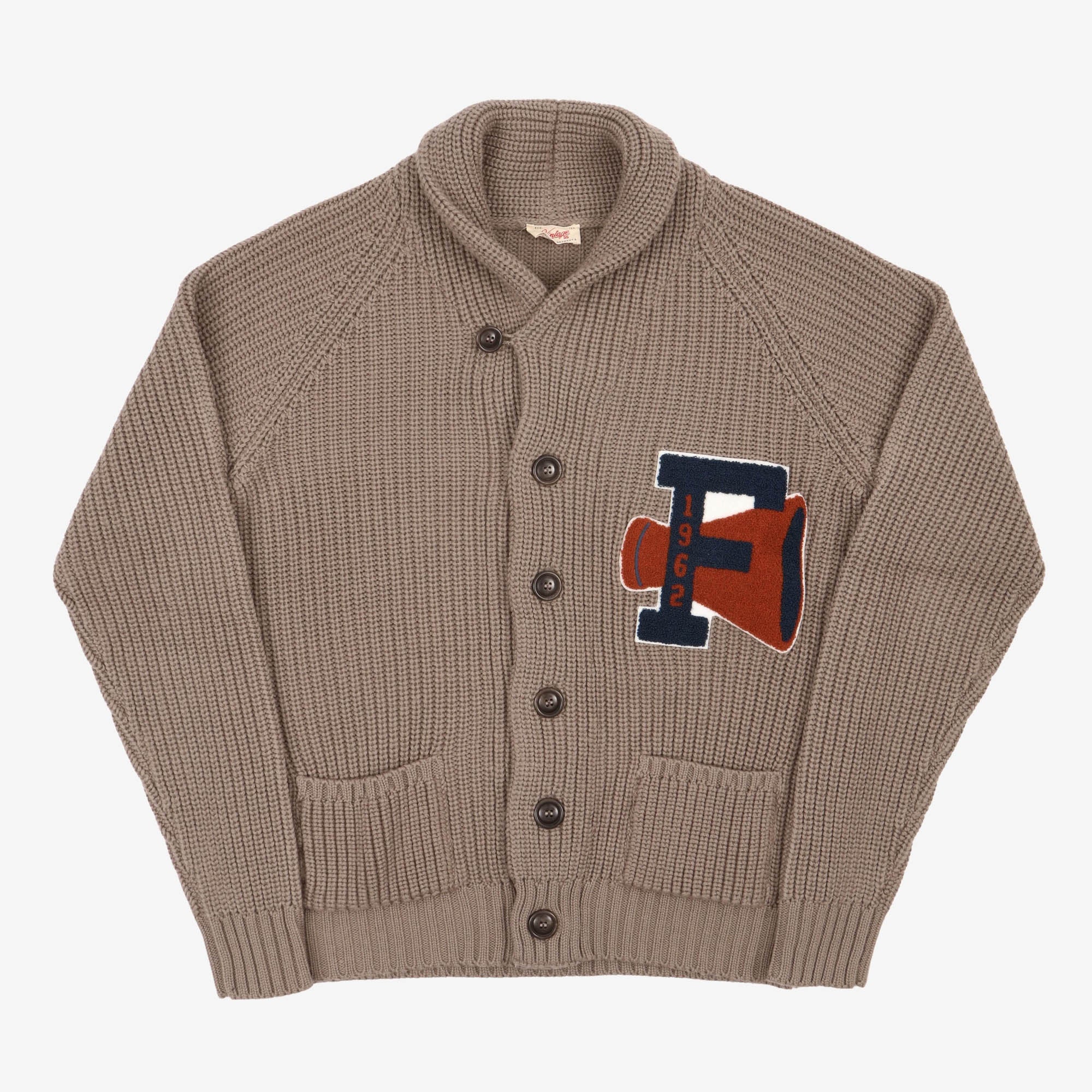 Vintage 55 Varsity Wool Cardigan