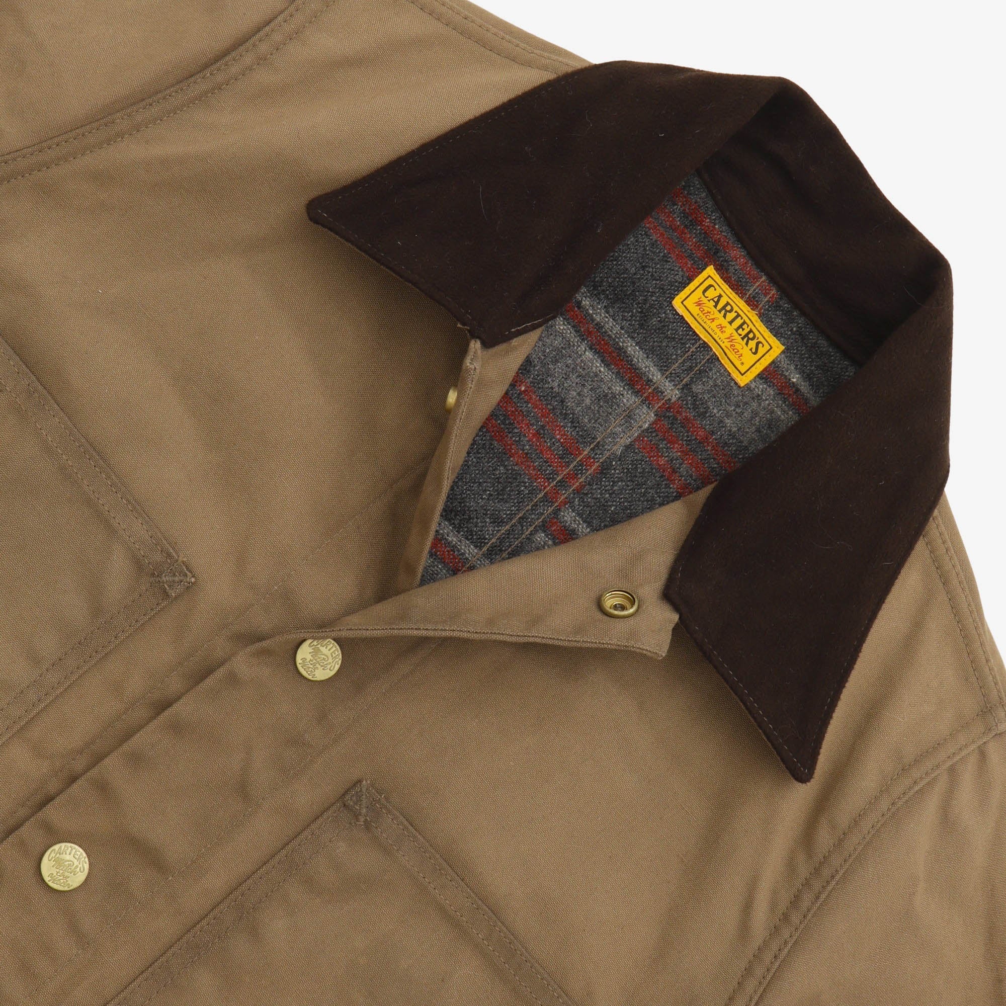 Vintage Canvas Work Jacket - Image 3
