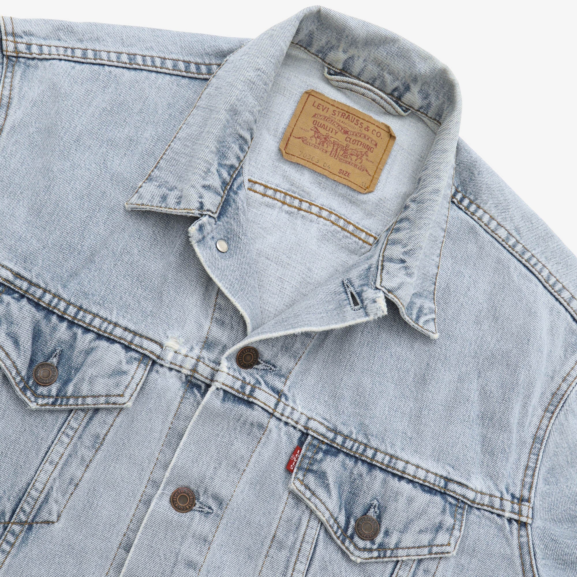 Vintage Type III Denim Trucker Jacket - Image 3